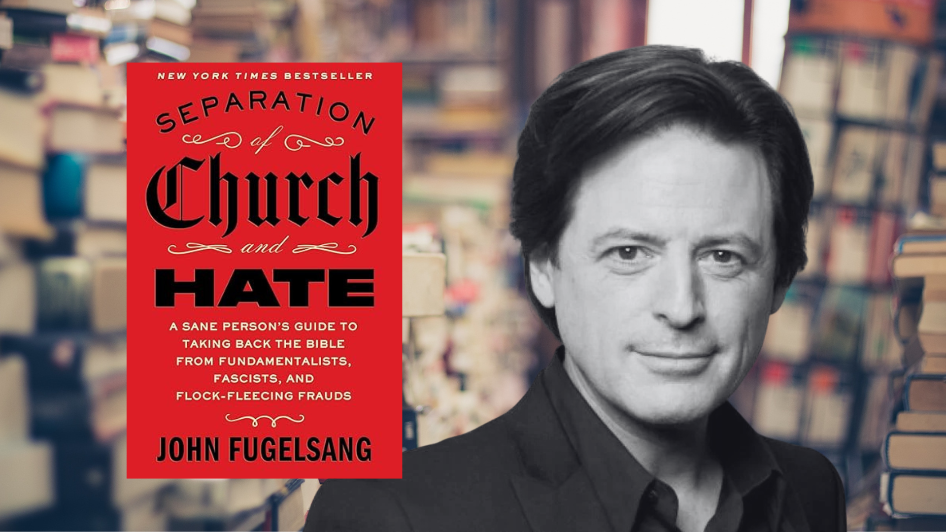   February Book Club   Join us for a discussion over Zoom of  Separation of Church and Hate  by John Fugelsang   RSVP    Learn More  