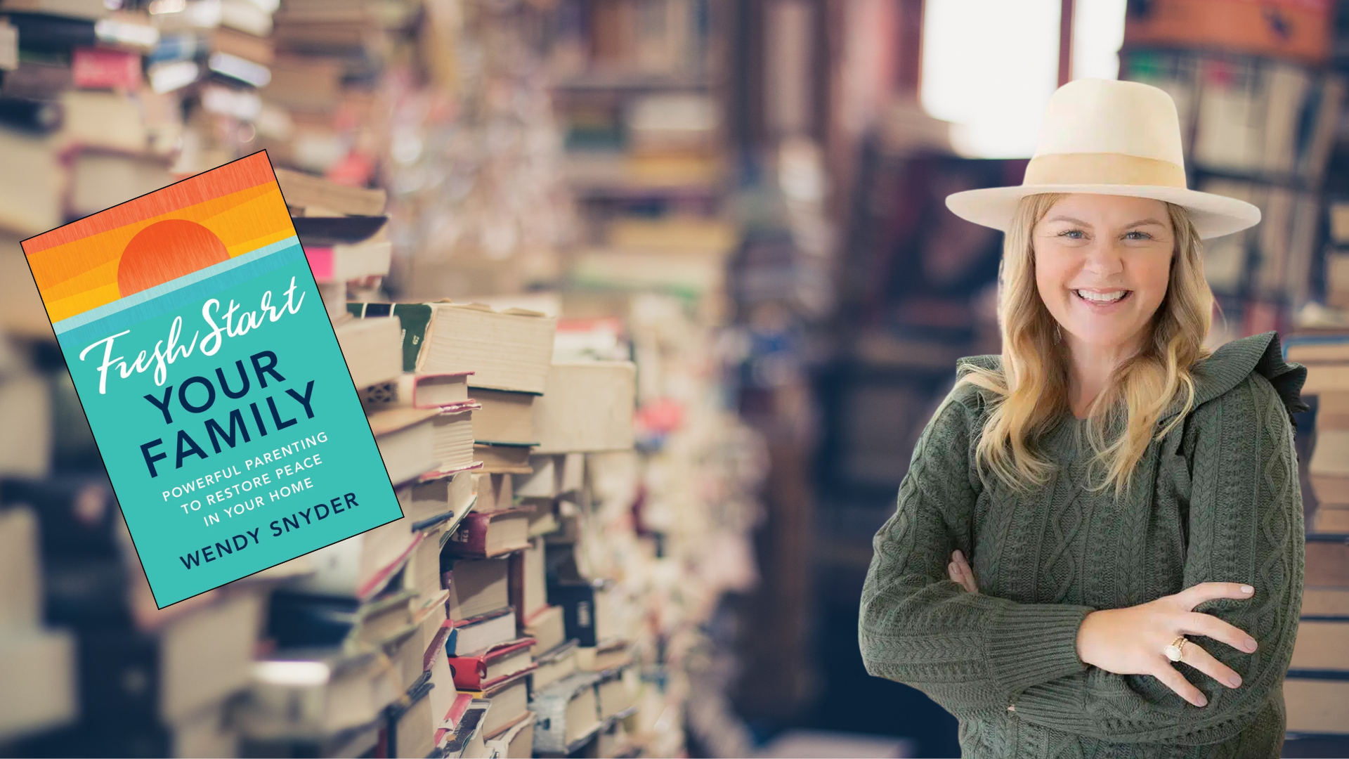   June Book Club   Join us to discuss “Fresh Start Your Family” with author (and OSC Congregant!) Wendy Snyder   RSVP  