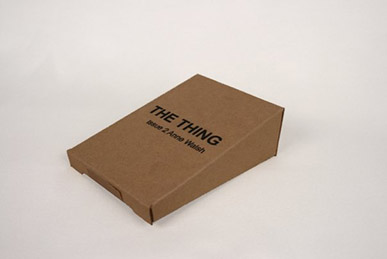 The box that The Thing Quarterly subscribers received in the mail.