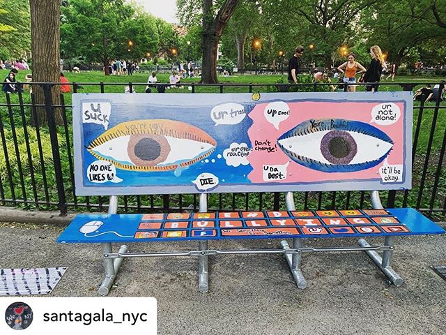 Posted @withrepost &bull; @santagala_nyc Amazing project in NYC. Benches in NYC parks painted by students helping social integration and awareness 👍
#womeninbusiness #womenempowerment #streetstyle #nystreetstyle #happyliving #flowers #blossom #plant