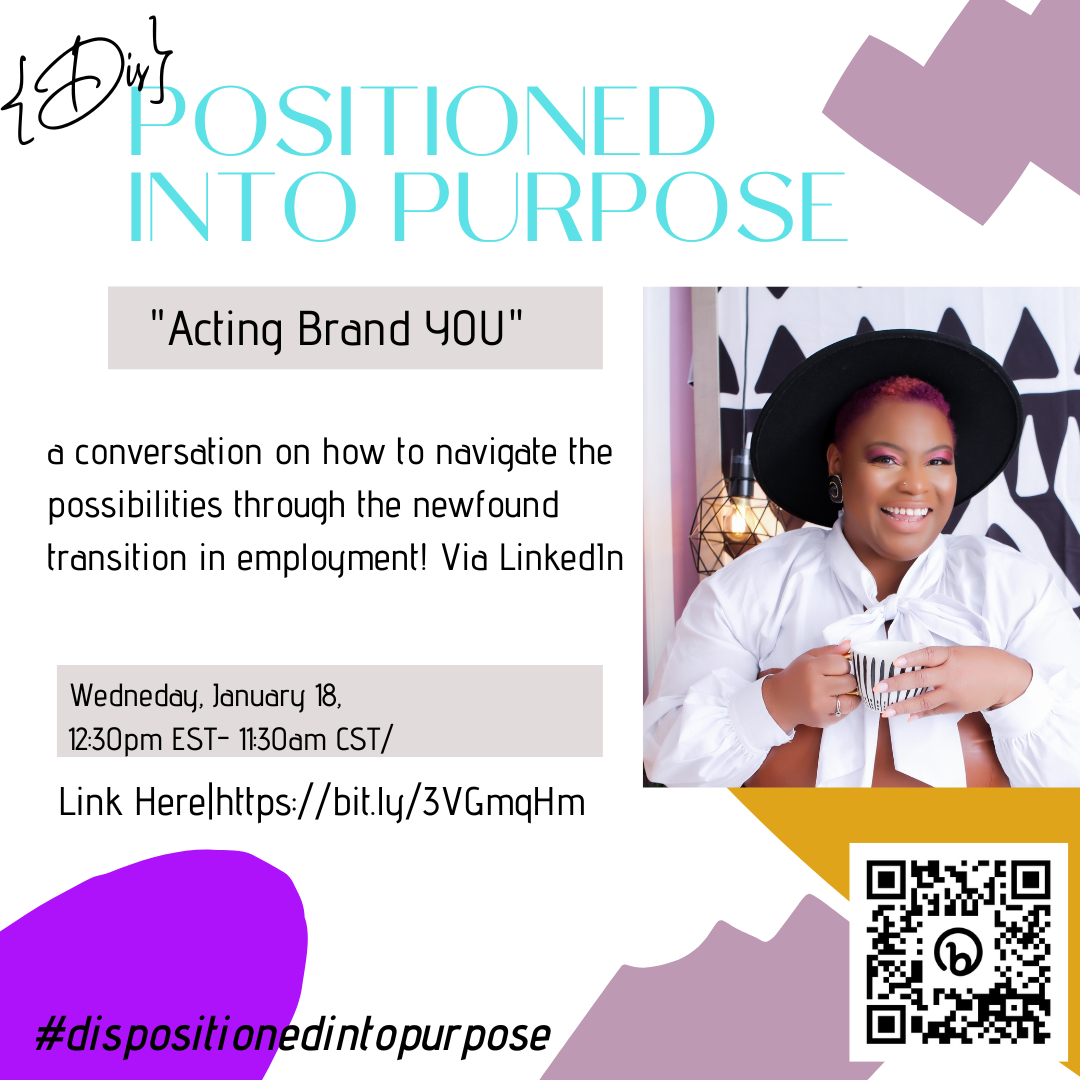 Dispositioned Into Purpose | Navigating your pivot through a layoff