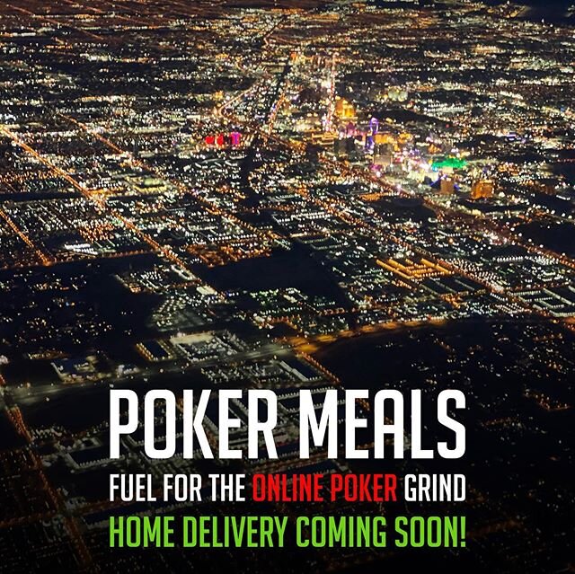 #pokermeals #homedelivery coming soon. Let us make your meals so you can keep your head in the game! #passion #stayinside