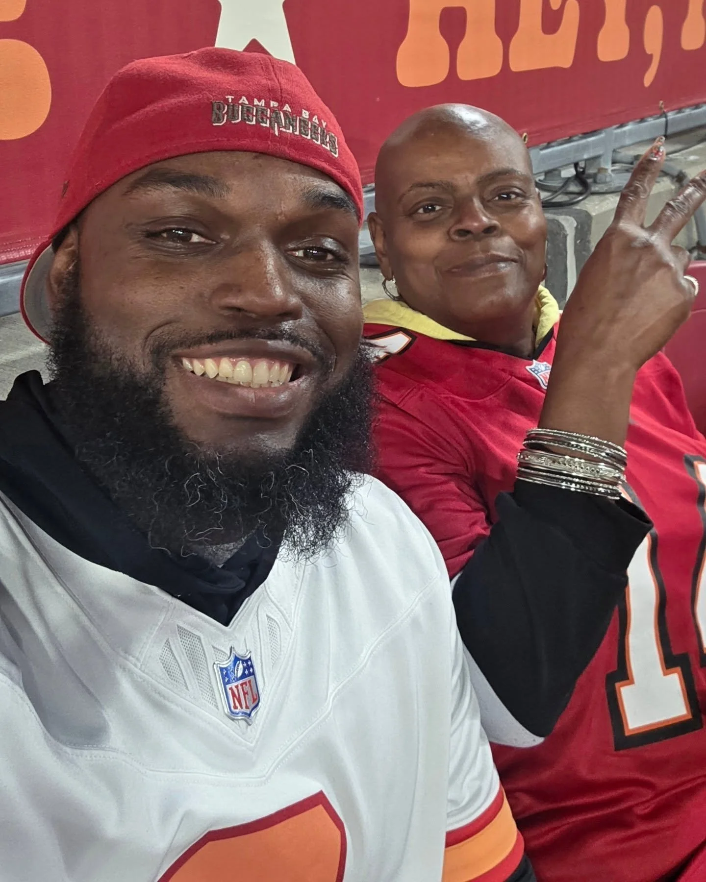 Buy the tickets and make some memories!

Surprised my mom with tix to the Bucs game Thursday. Not the outcome we hoped for but still was a W in the life column.

#life #football #Tampa #buccaneers #motherandson