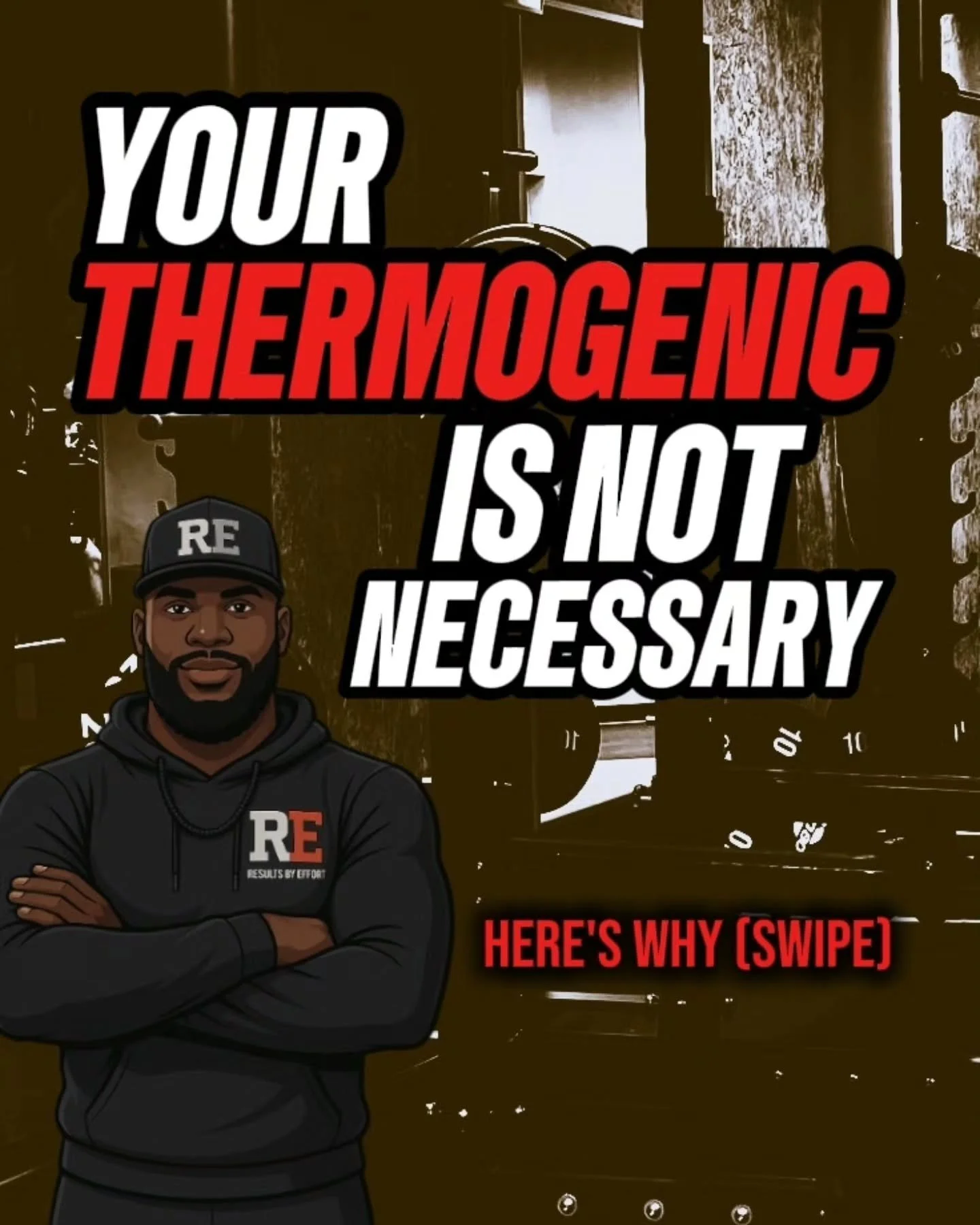 Most people don&rsquo;t need a fat burner.
They need consistency.
If calories, protein, training, and sleep aren&rsquo;t locked in,
a thermogenic won&rsquo;t save you.
Build the foundation first.
Supplements come last&mdash;if at all.
Save this.

#fa