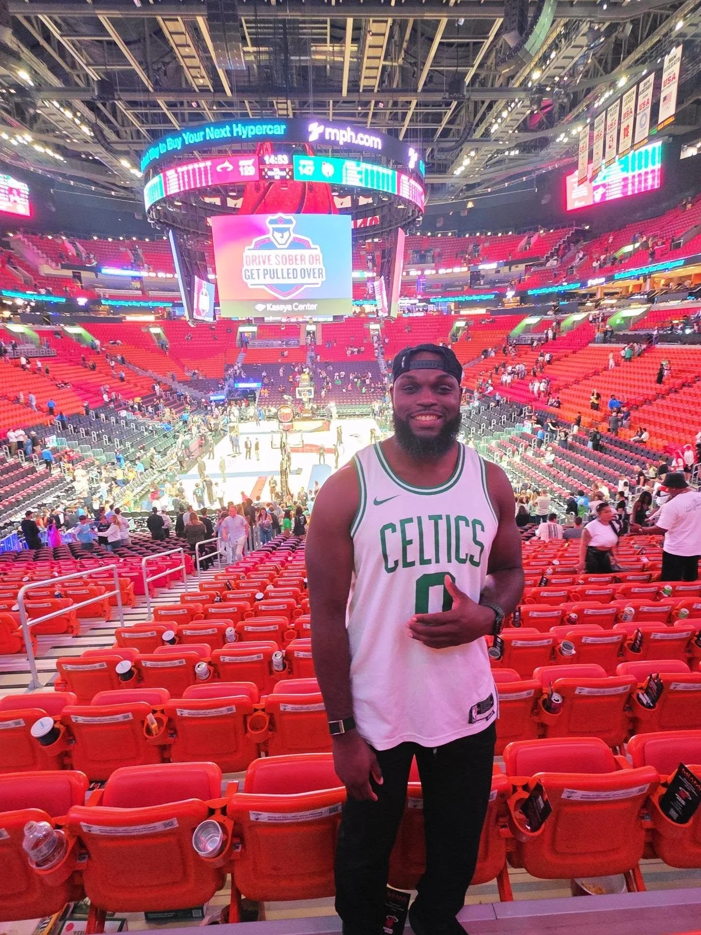 Yearly C's game in Florida. Dominating victory, too!

#Celtics #NBA #jaysontatum #jaylenbrown #miami