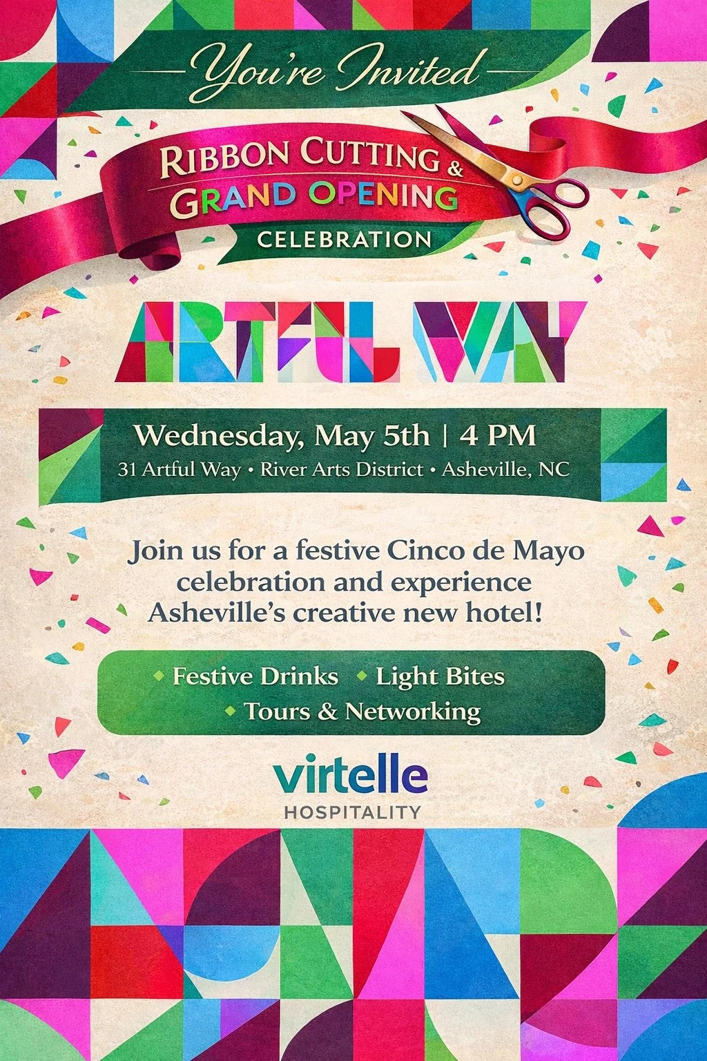Artful Way - Ribbon Cutting &amp; Grand Opening May 5th @ 4PM