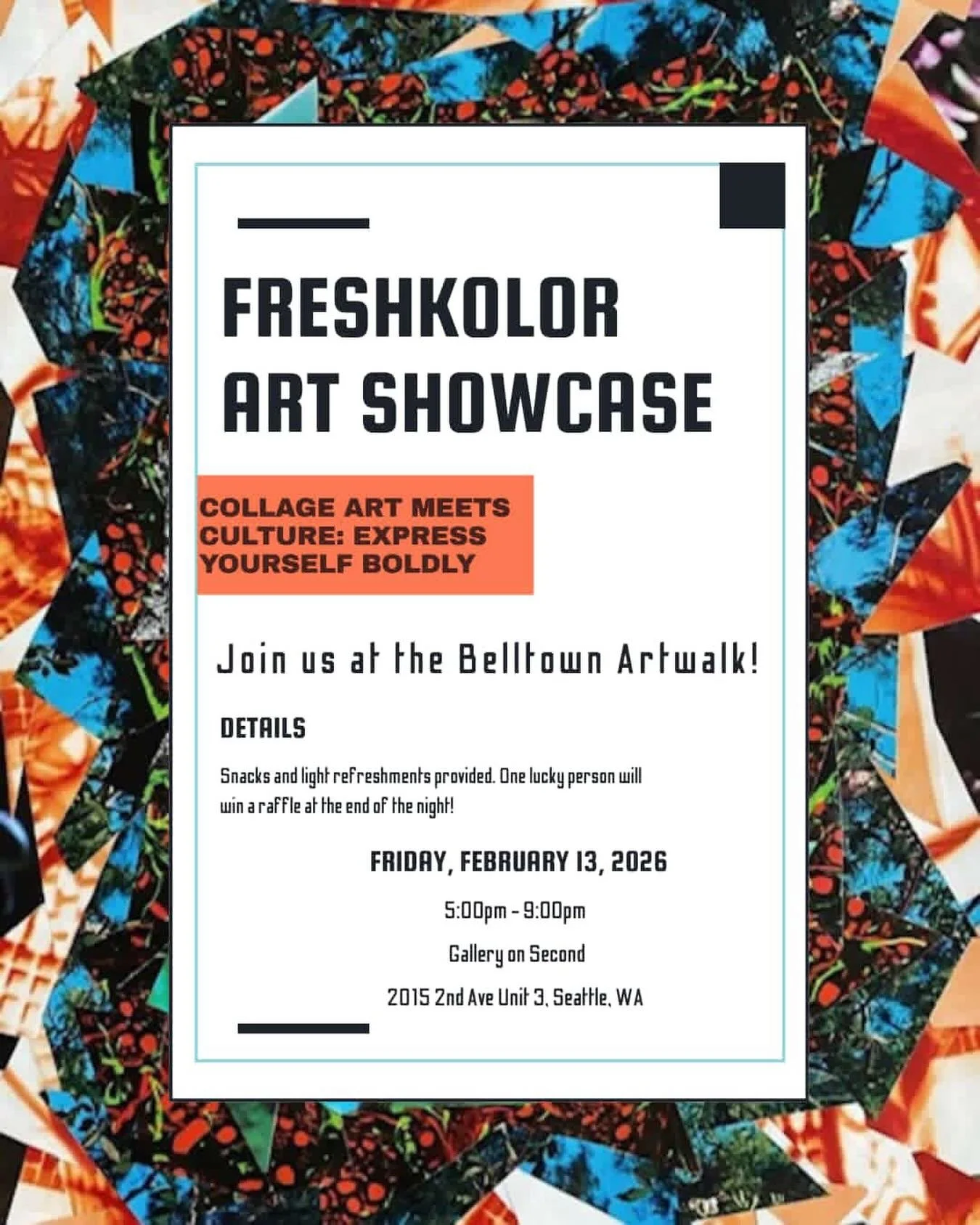 Go see art by Gregory Morgan this Friday during the art walk! Tower 12 is just north of the corner of 2nd and Virginia. #seattleartists #artexhibit #artistreception #belltown #fridaynight