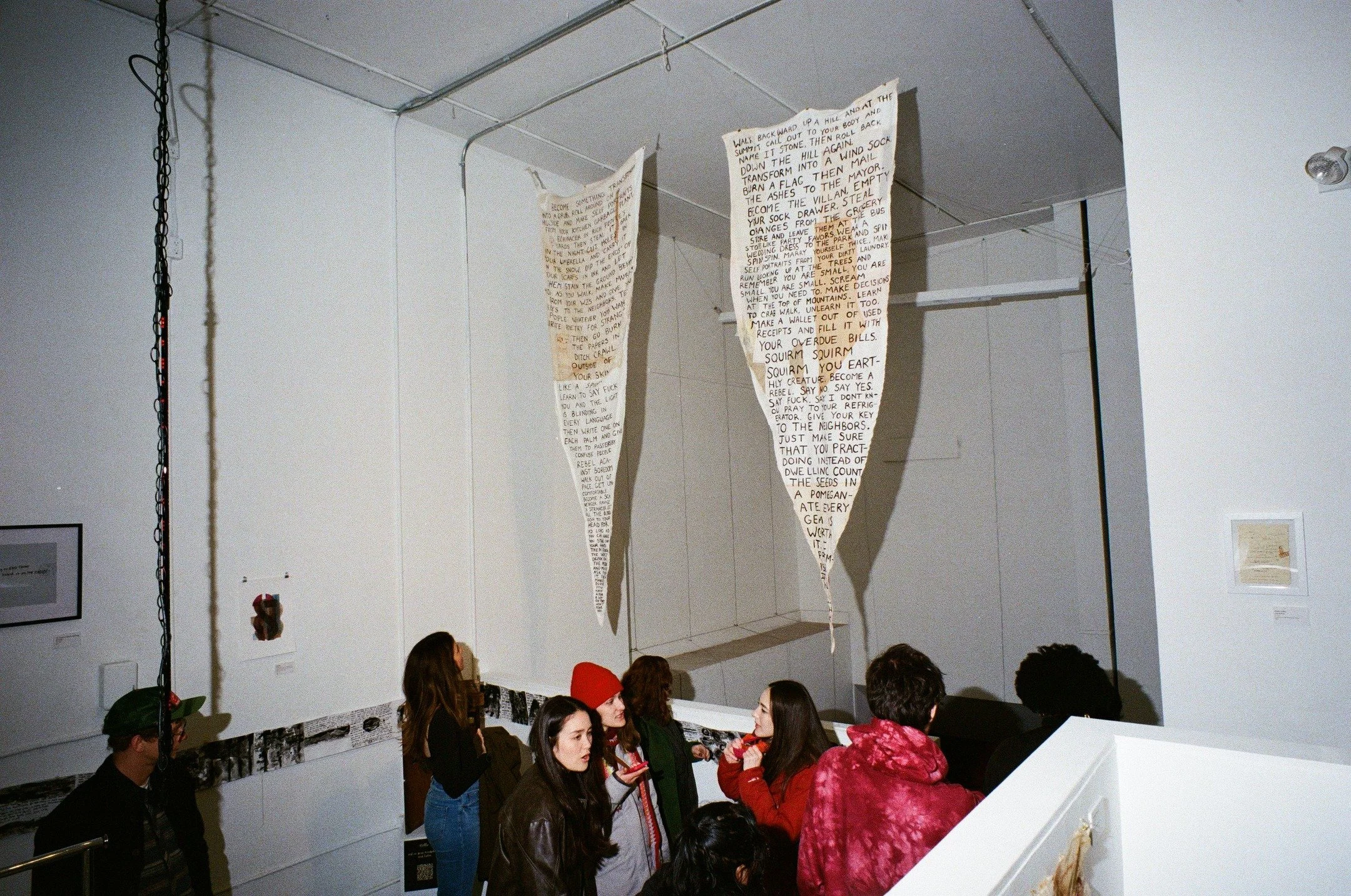 "What Da Font" and the art market during the art walk in March at the O.G. Base Camp Studios! Film photos by @no_tiffs 😊 #artexhibition #belltowngallery #artwalk #filmphotography #community #seattleartists