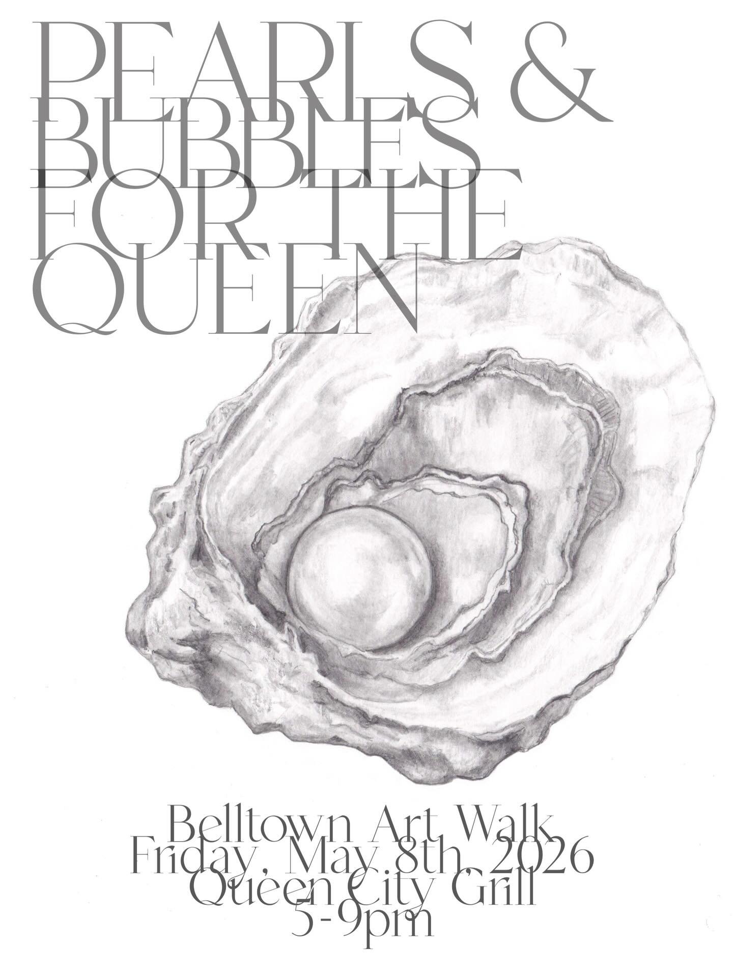 Go see local artist @deboraspencer during the May 8th art walk at @queencitybelltown! #seattleartists #artwalk #community #fridaynight #belltown