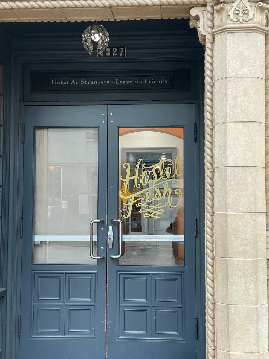 Hostel Fish is joining the art walk starting on June 12th! Stop by and have a drink at their bar, and check out murals by local artists! Stay tuned for a popup art market coming in July. Hostel Fish is located between Buckley's and Stylus Salon on 2n