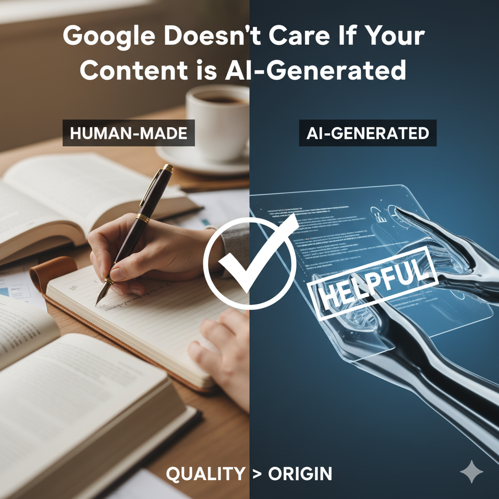 Google doesn’t care if your SEO is AI generated