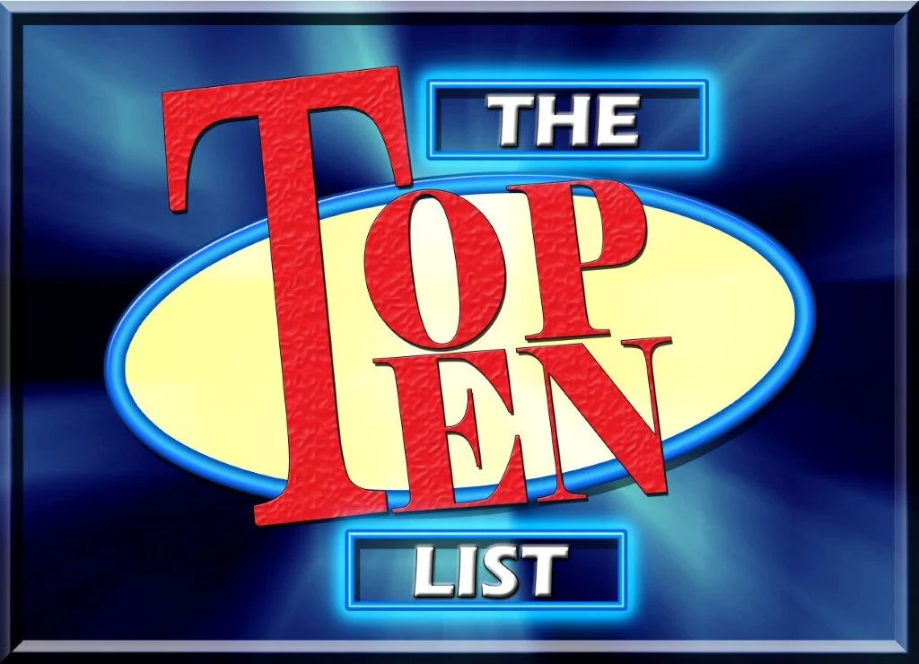 Why I hate top 10 lists.