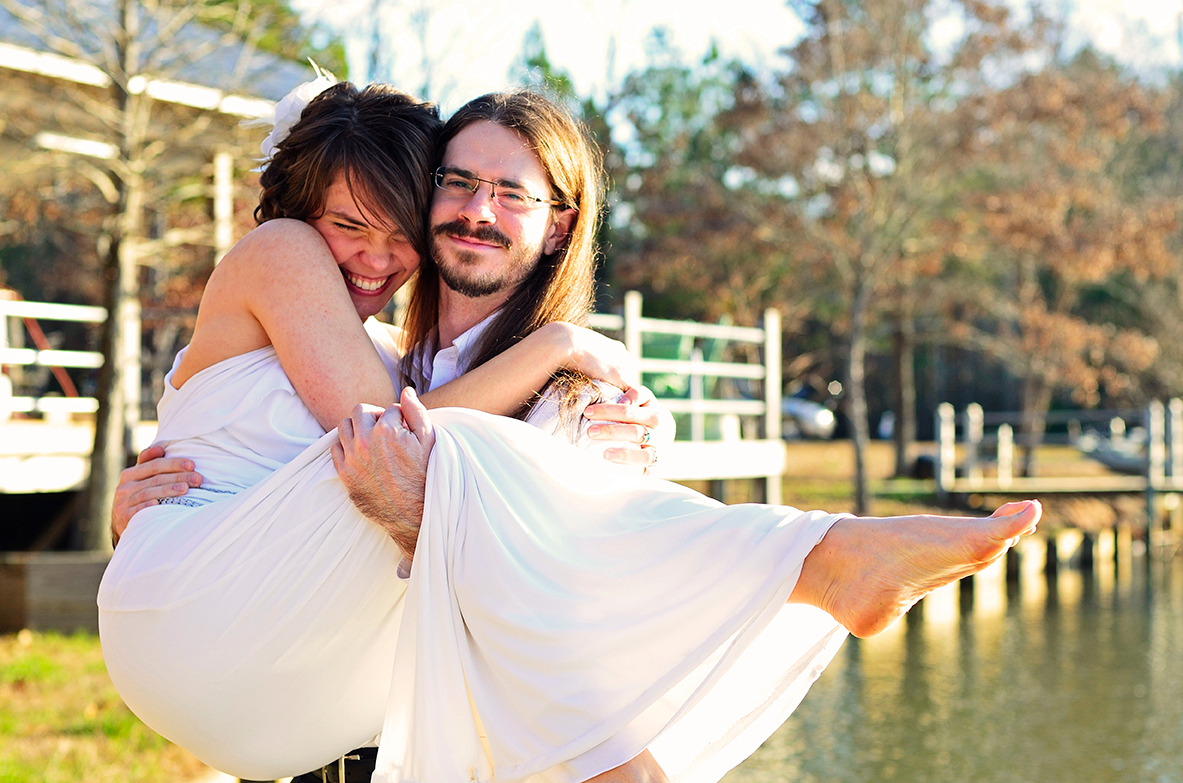 Our wedding day