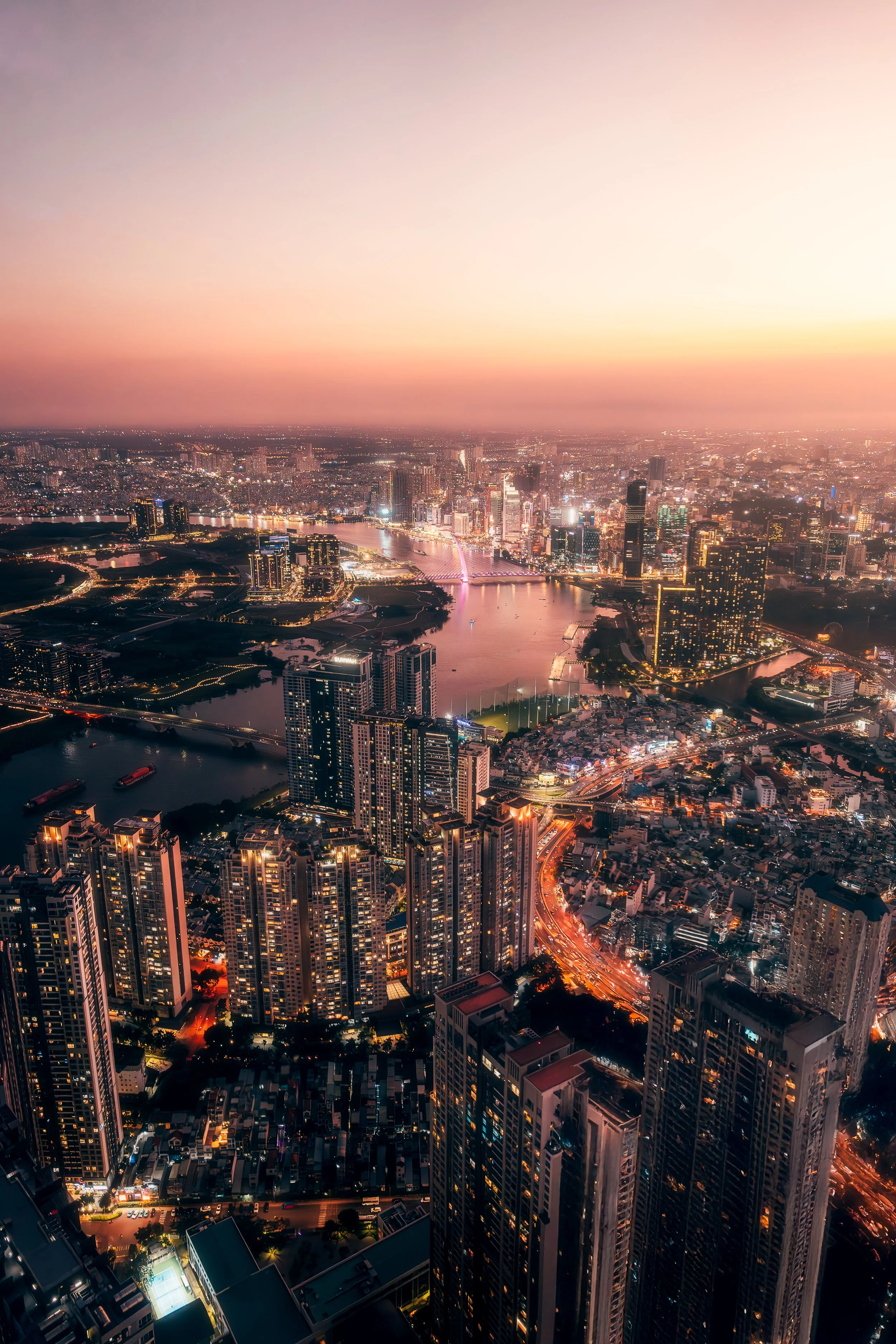 Ho Chi Minh Skyline Sunset.jpg