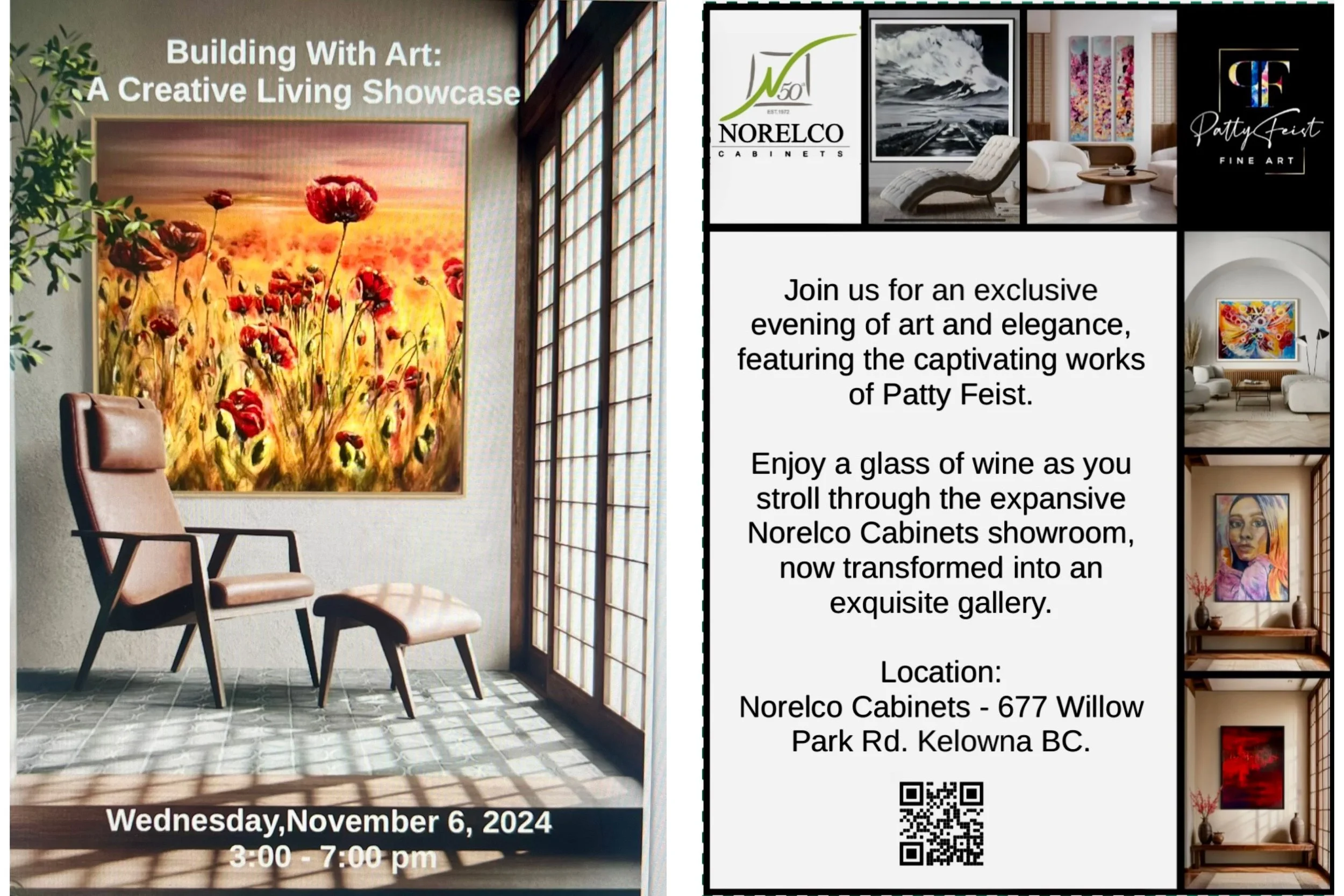 Embracing the Change of Seasons:  Join Us for a Special Evening of Art