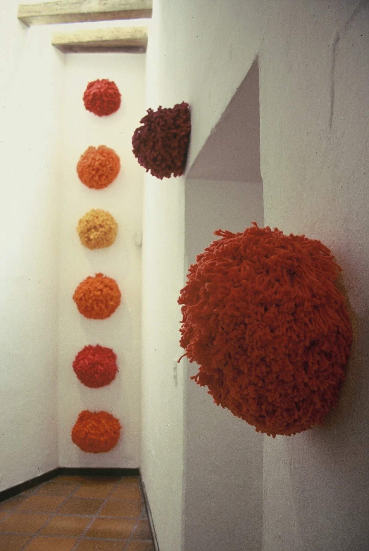 PomPom Installation, Galería Quetzali, 2005, Oaxaca, Mexico