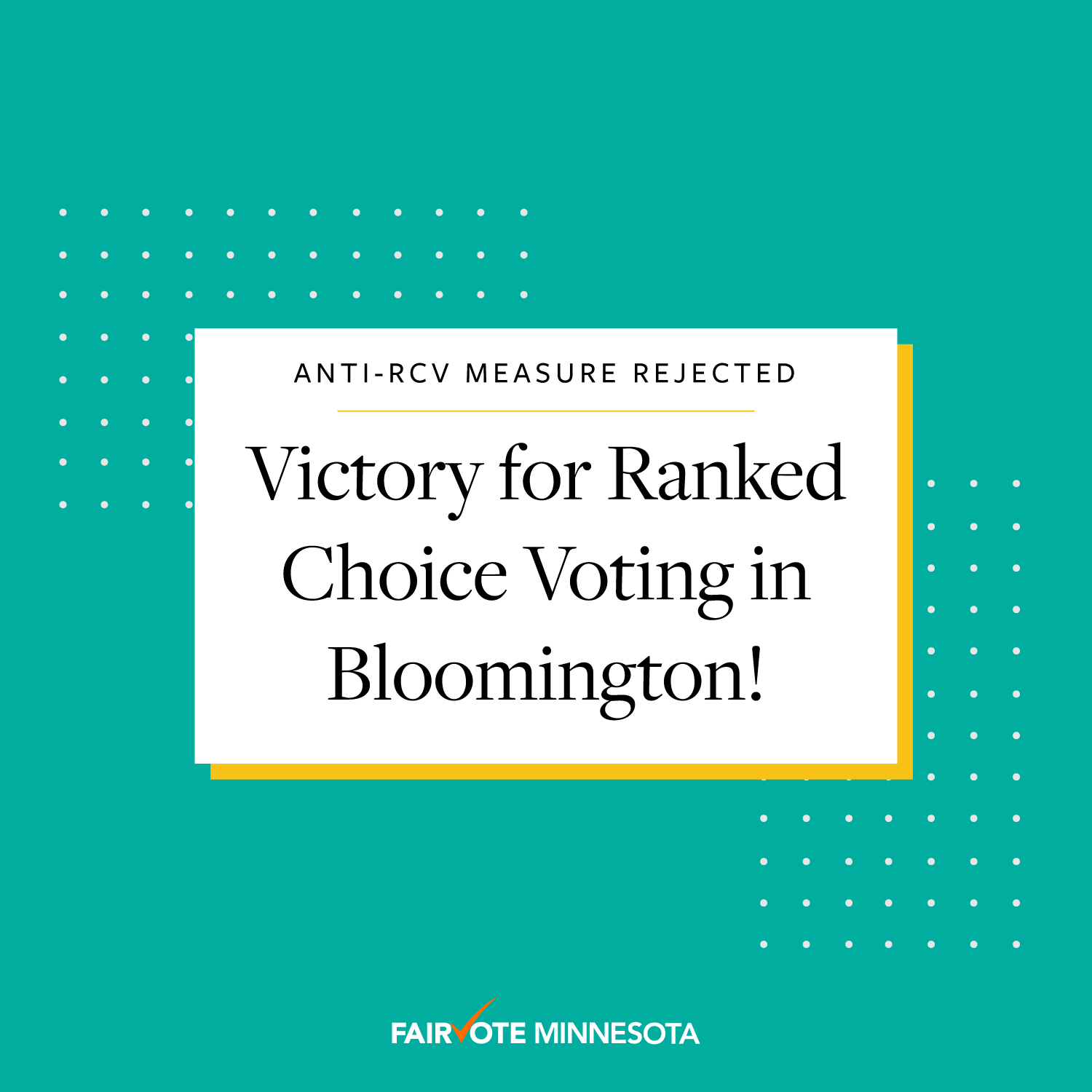 News — Ranked Choice Voting Bloomington