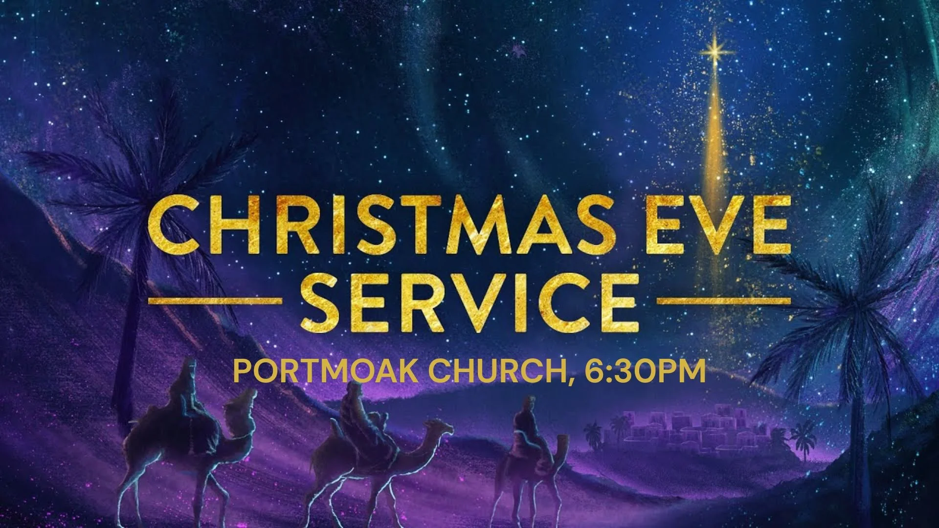 Christmas Eve Early Evening Service