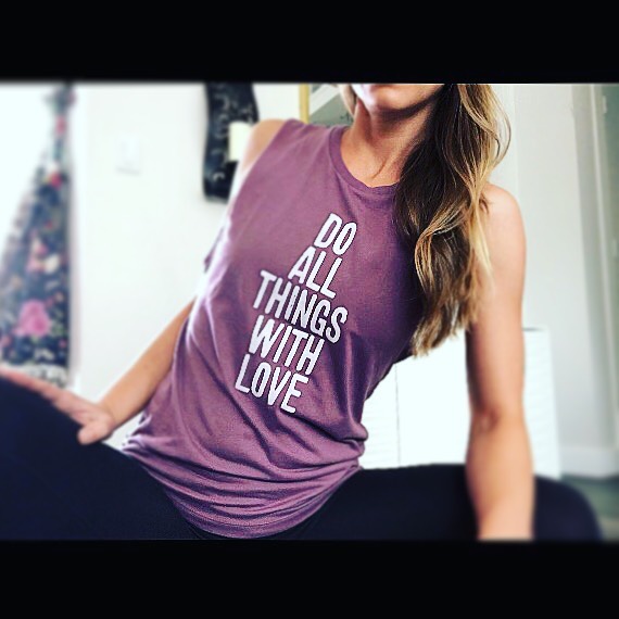 ✨ All of the things...done with love...enough said ✨ .
.

#letslove 
@innervisionyoga love this tank! 🙏