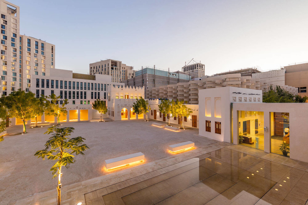 One of the museums in Msheireb Downtown Doha