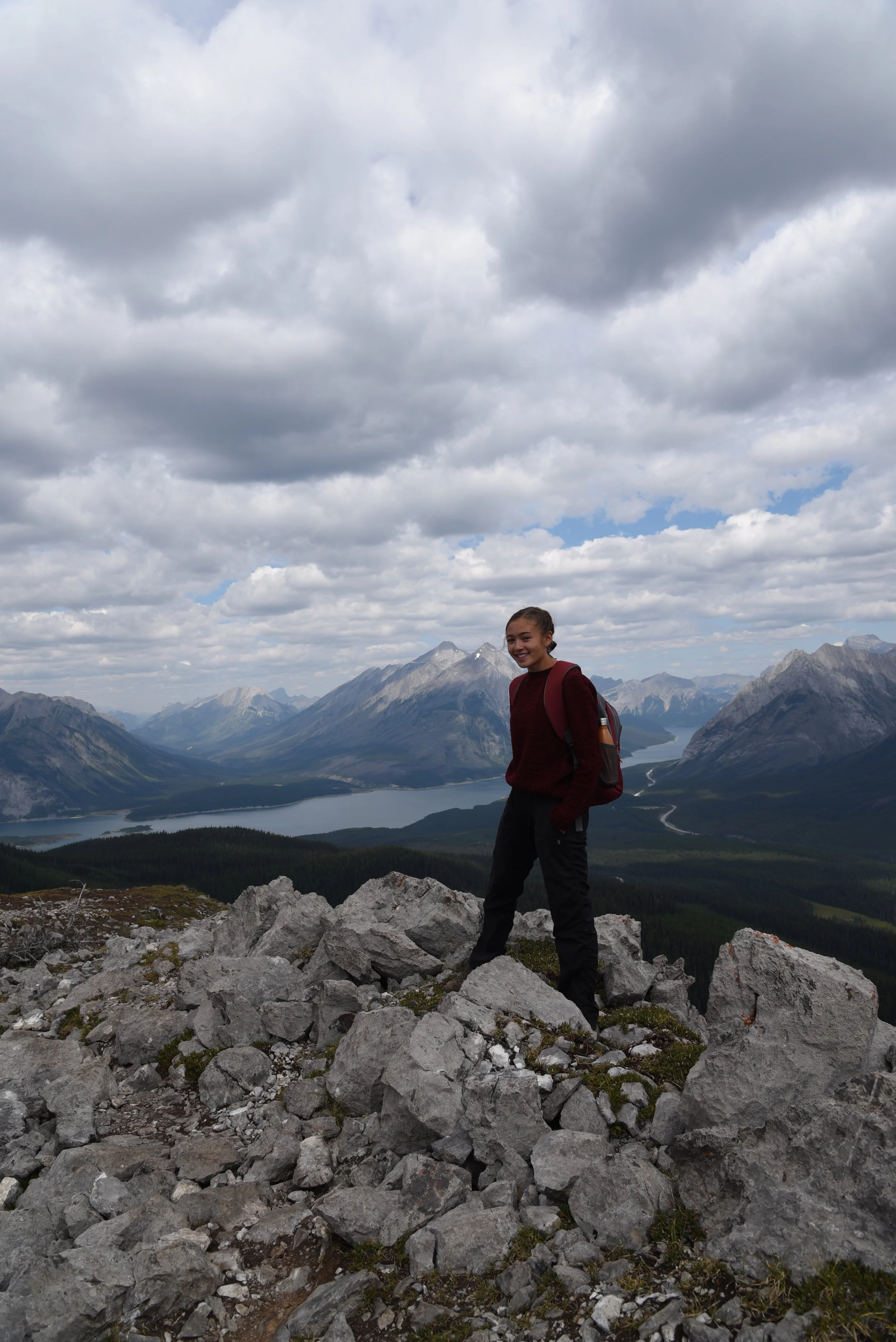 Hiking Anna!