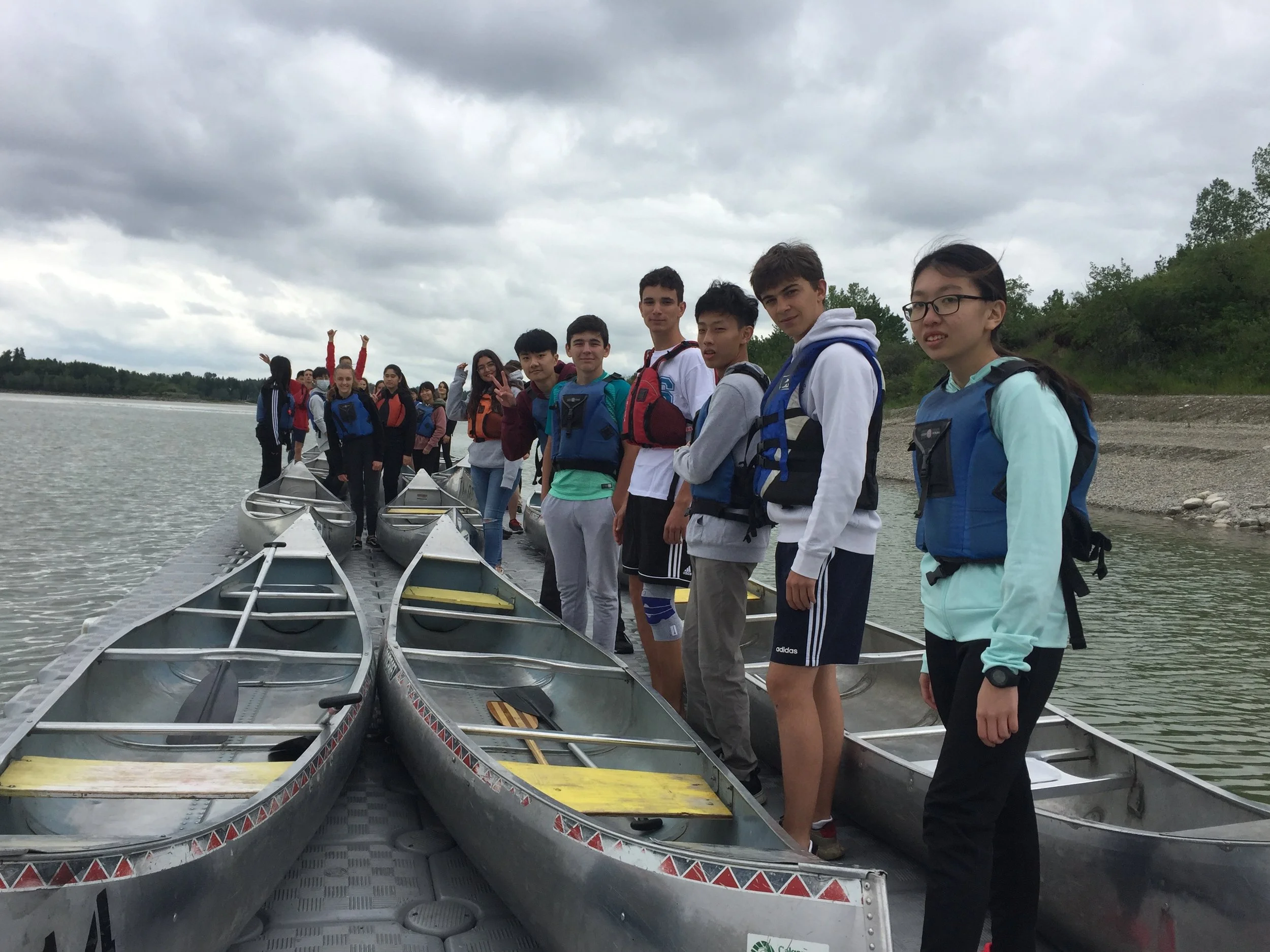 A Day of Firsts! Hitting Homerun and Canoeing in Circles!!