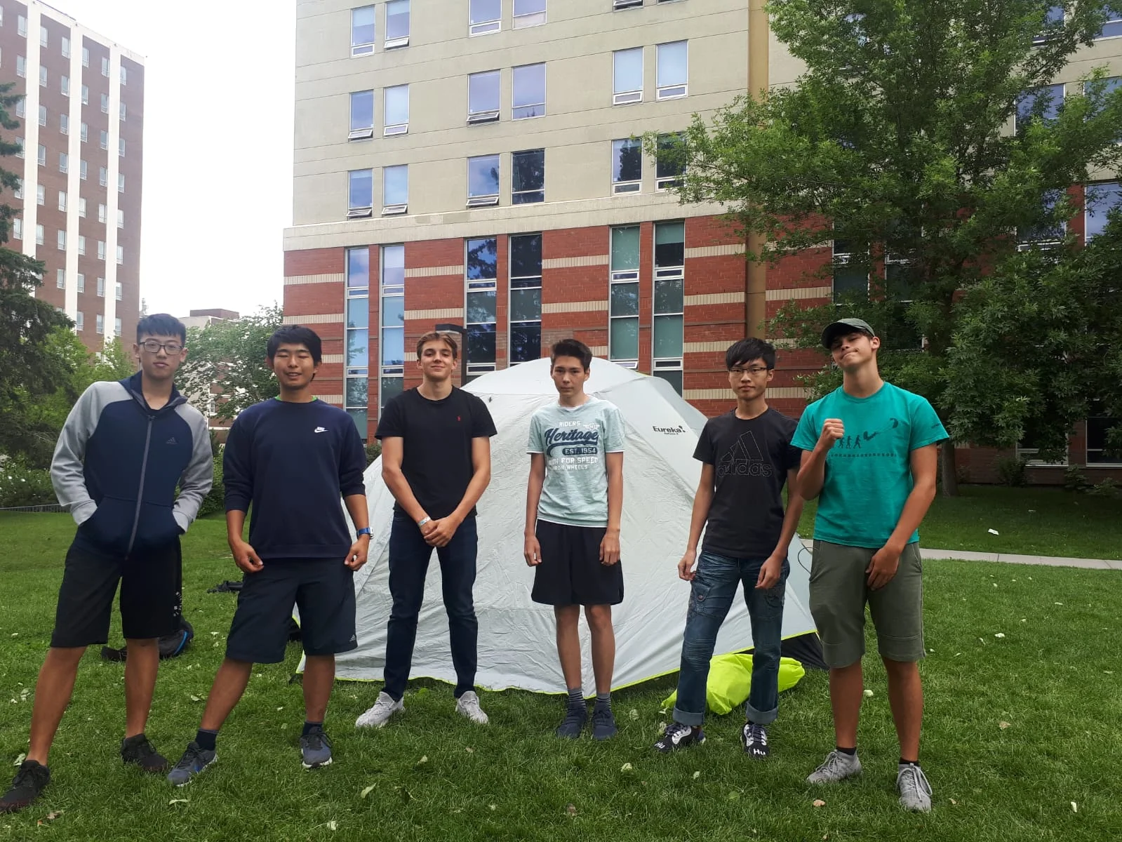 Getting ready for our "in tents" Camping Trip! 