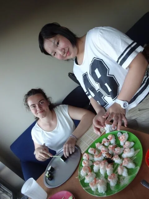 Piping Woodpeckers - July 27, 2014 - International Supper!