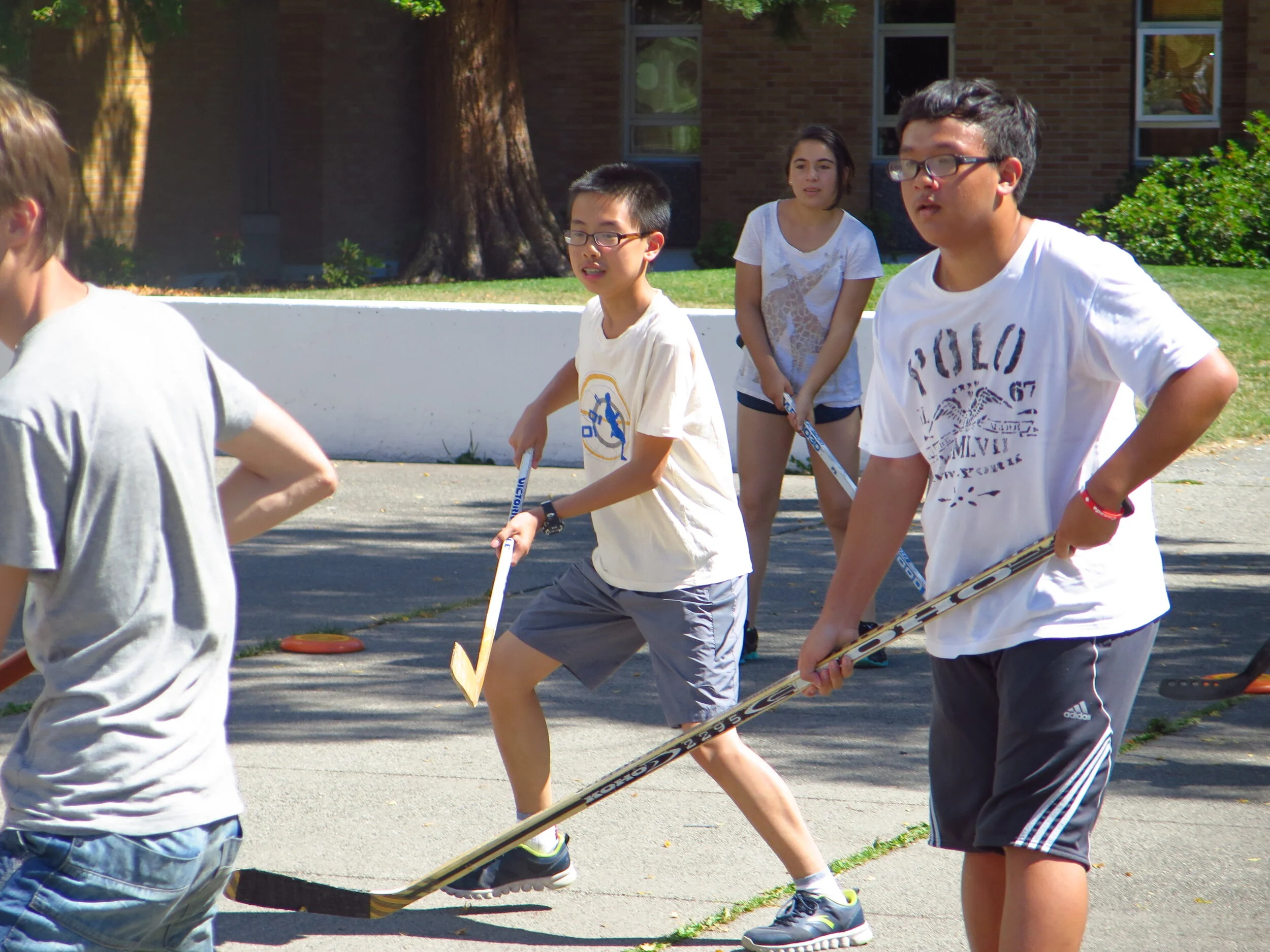 Whistling Sea Otters - Road Hockey & Granville Island - July 30 2014