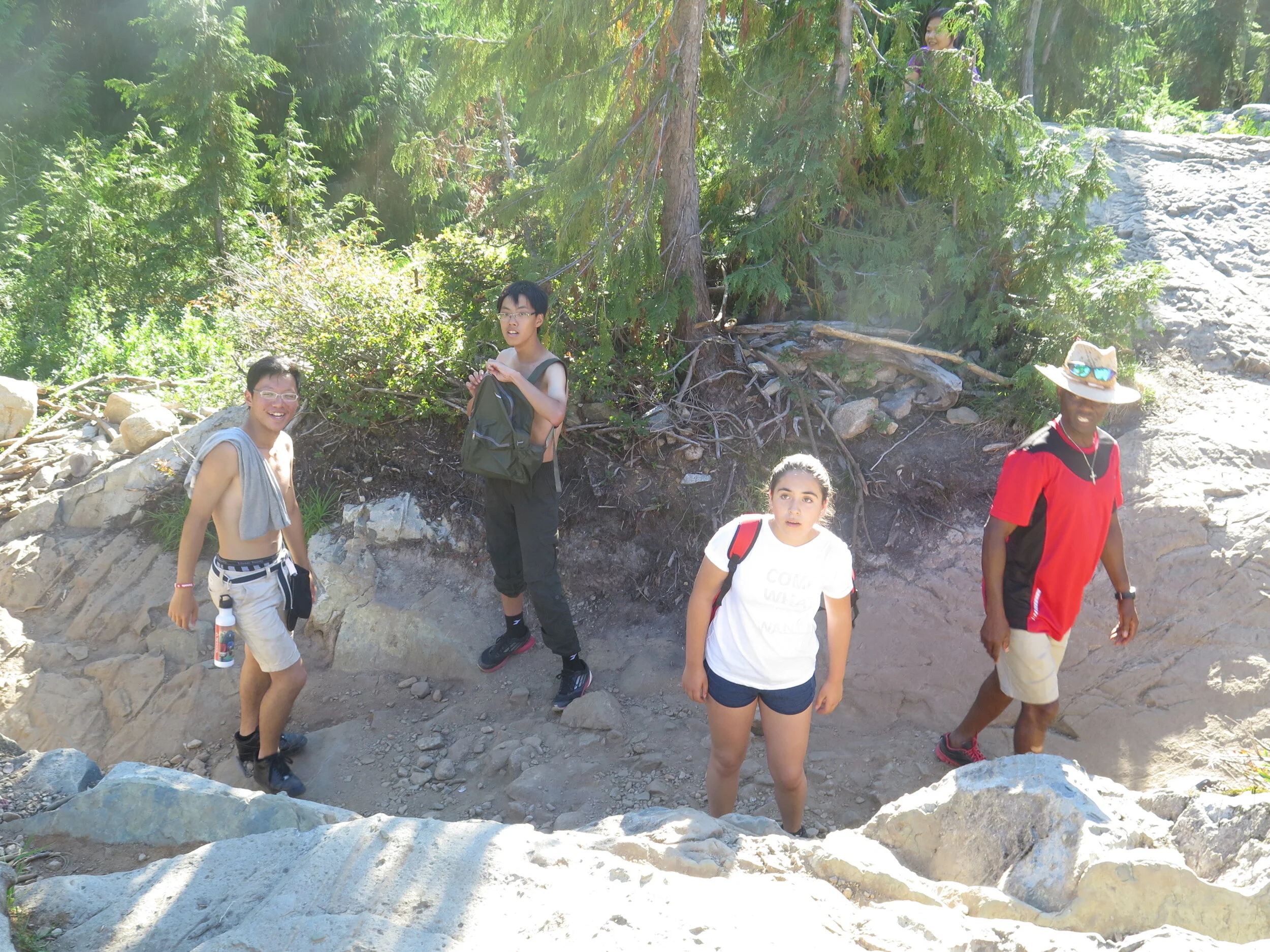 Whistling Sea Otters - Grouse Mountain Hike - August 2 2014