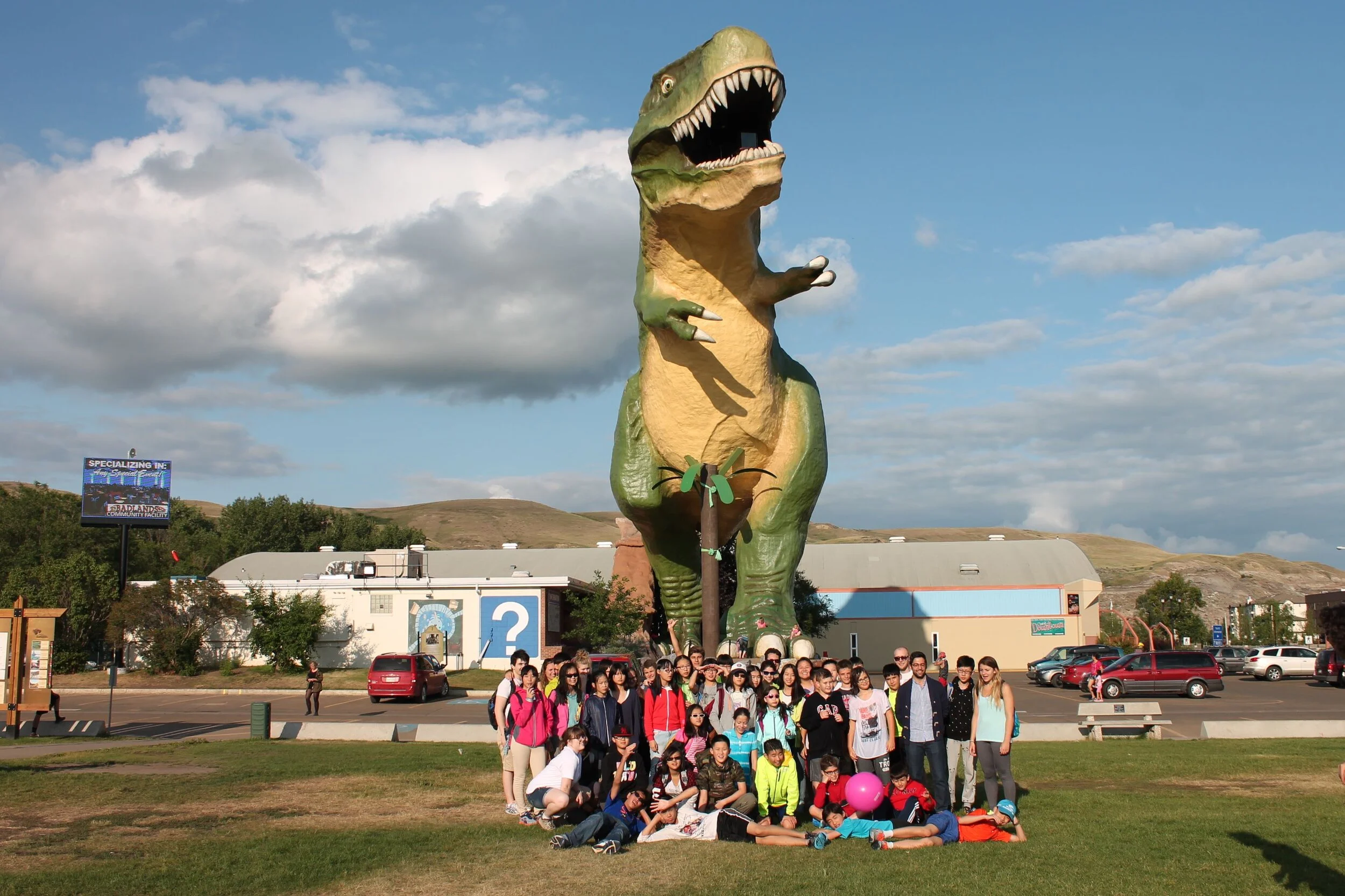 Chattering Wapiti, July 5, 2015 - Horseshoe Canyon, Swimming, BBQ & DINOS!