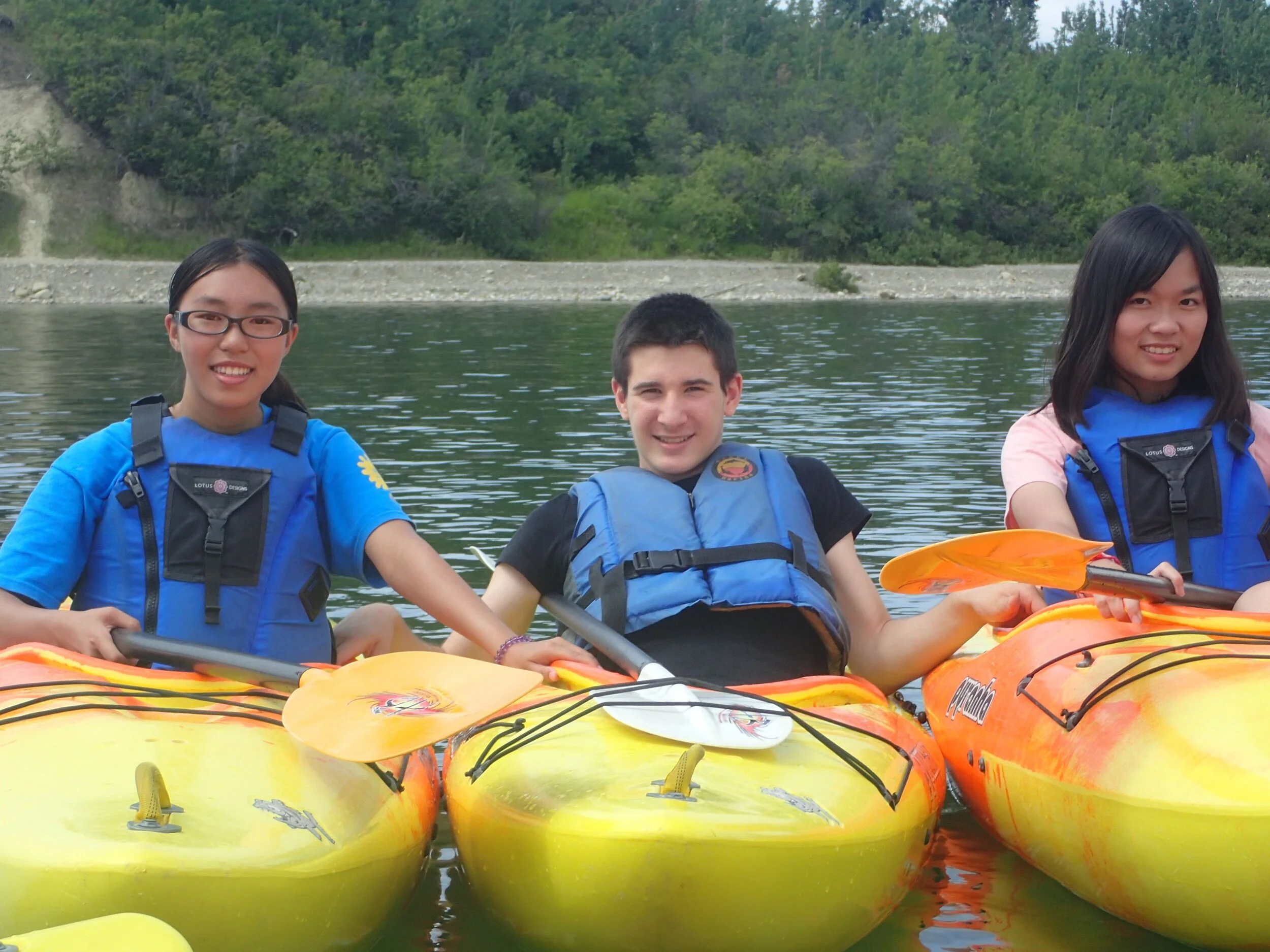 Growling Grizzlies - July 14 2015 - Kayaking Football and Comedy Improv Workshop