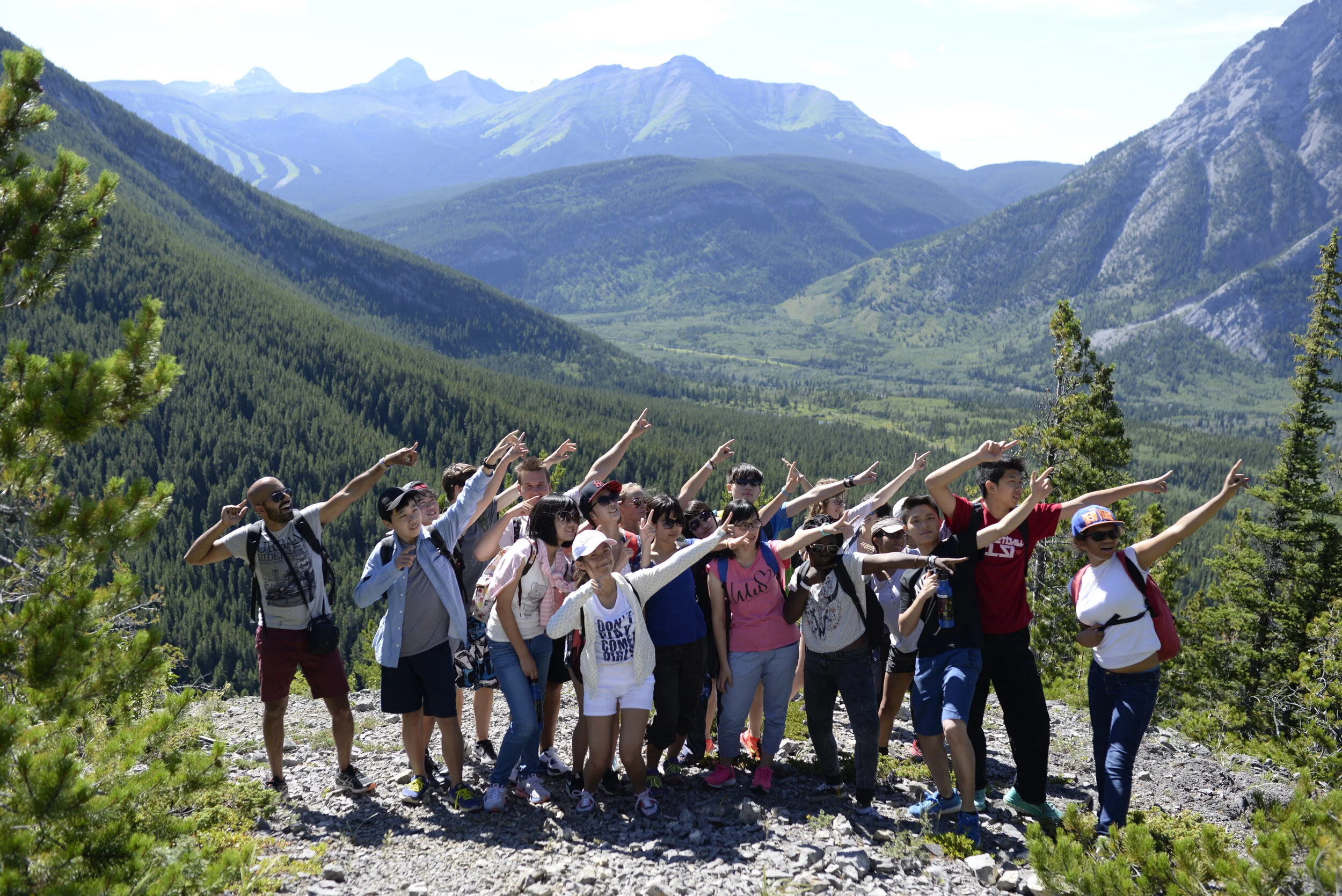 Chuckling Bison - July 18, 2015 - Hiking in Kananaskis Country & Taking the Polar Plunge!