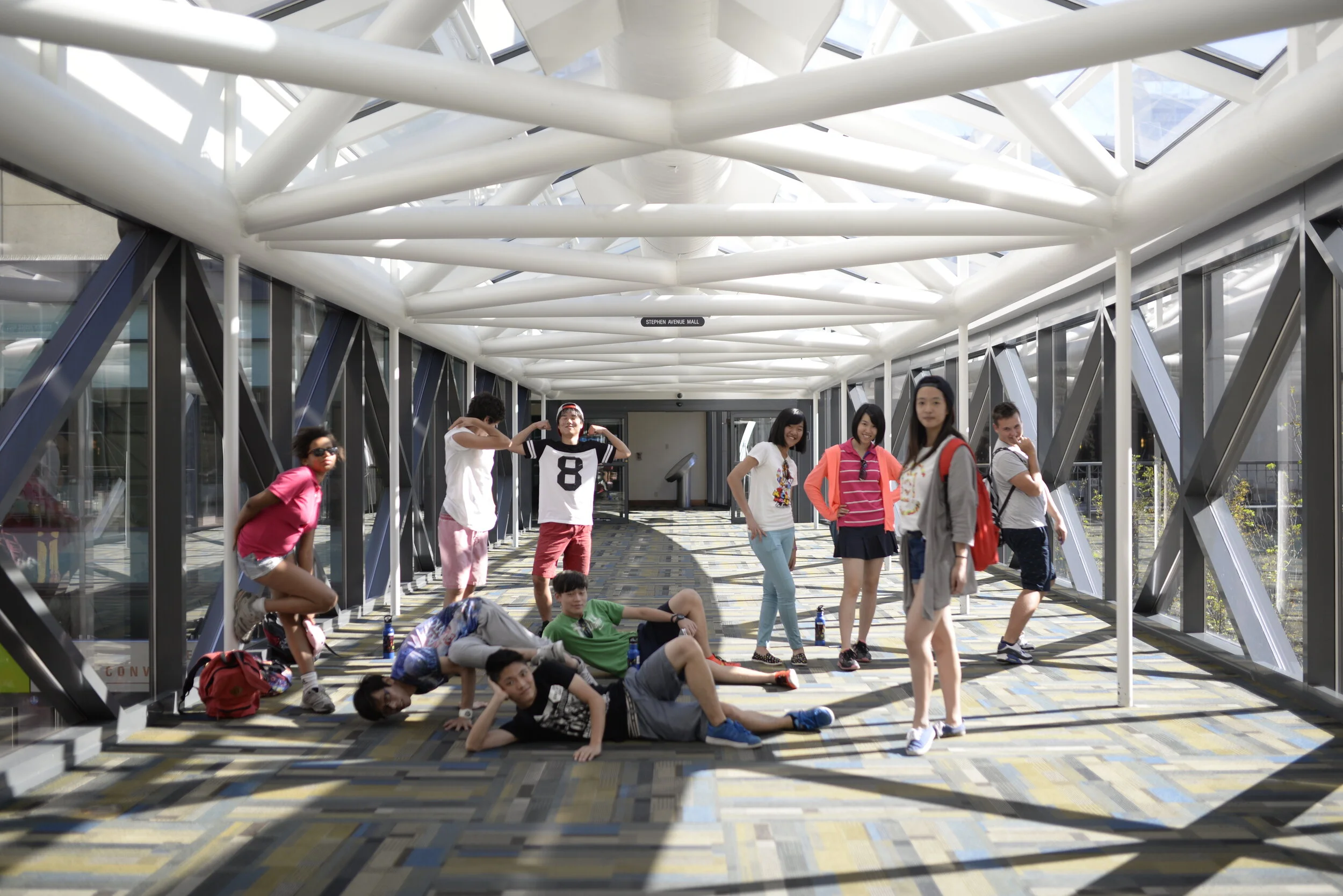 Chuckling Bison - July 20, 2015 - Integrating New Students & Exploring Downtown Calgary in The Amazing Race!