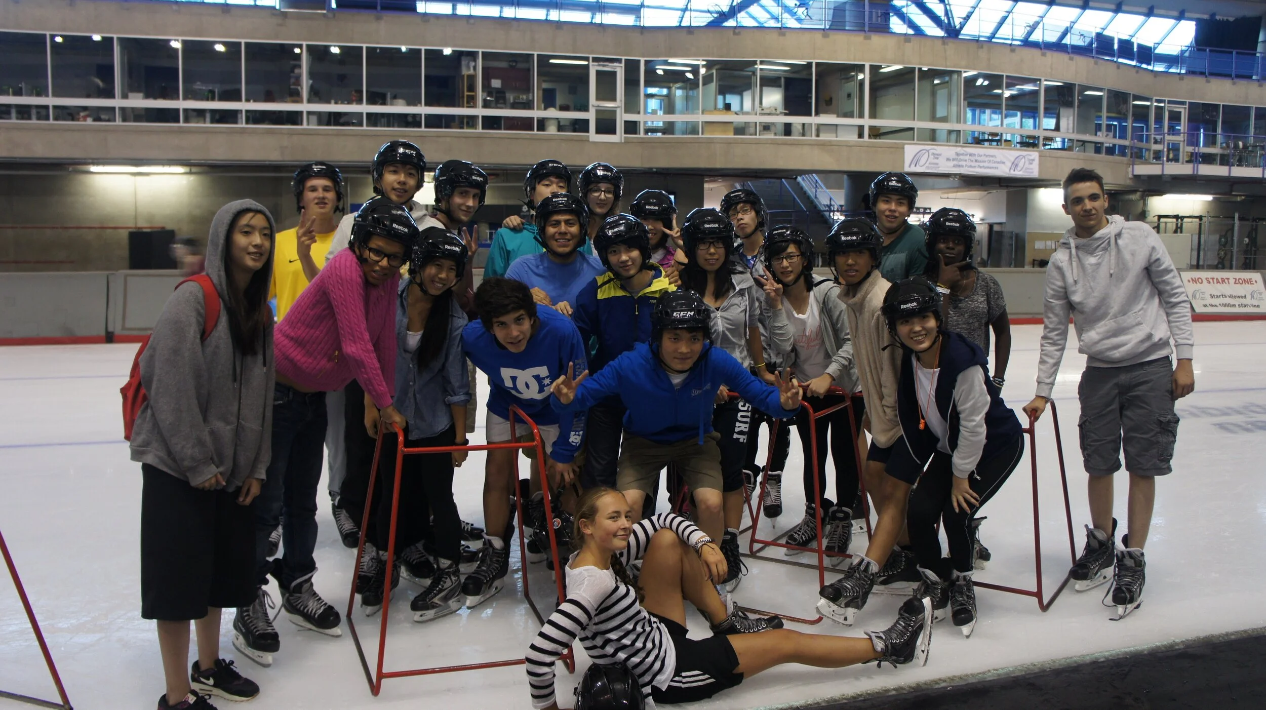 Chuckling Bison - July 21, 2015 - Rock Climbing, Driving Range, & Ice Skating!