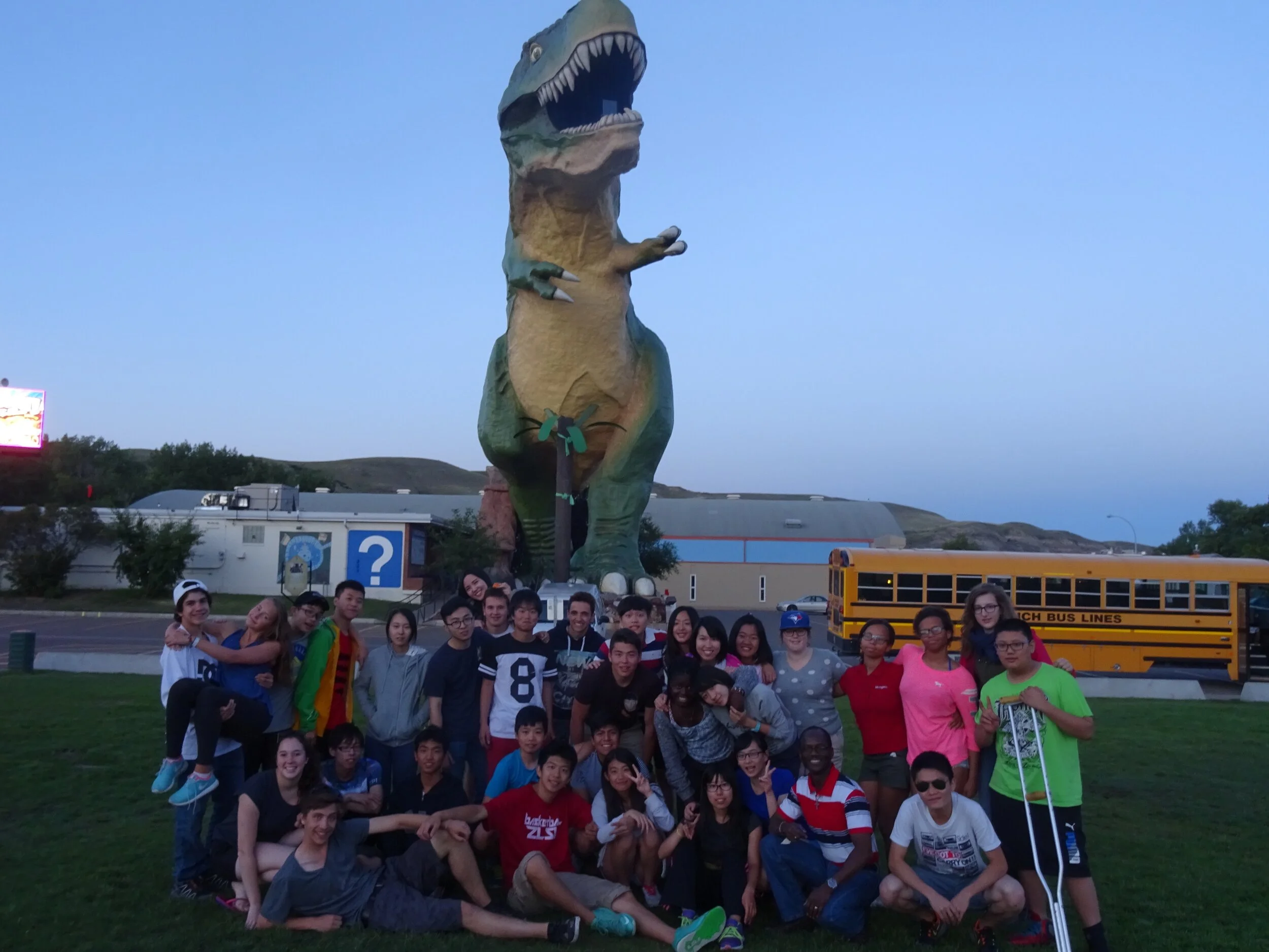 Chuckling Bison - July 28, 2015 - Exploring & Experiencing Life in Dino Land at Drumheller!