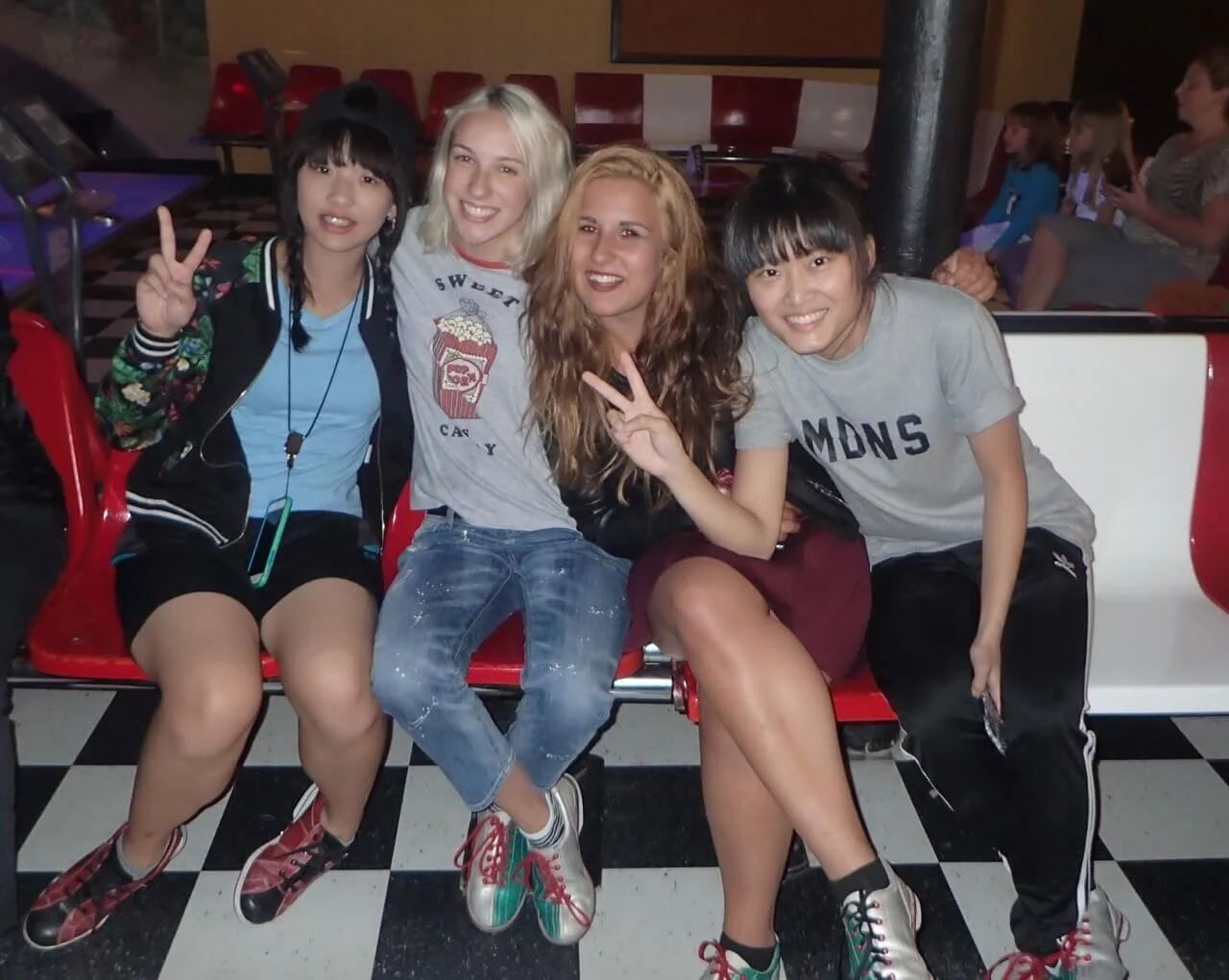 Chattering Flying Squirrels - Bowling, Denny's, and Roller-skating