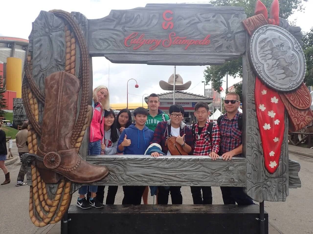 Chattering Flying Squirrels - Calgary Stampede - July 16, 2016