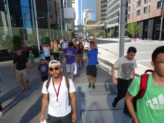 Yelping Red Foxes - The Great Canadian Race - July 24th 2016