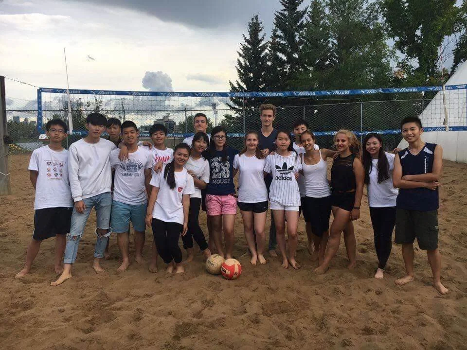Chattering Flying Squirrels - Beach Volleyball, Rock Climbing, Boston Pizza - July 26, 2016