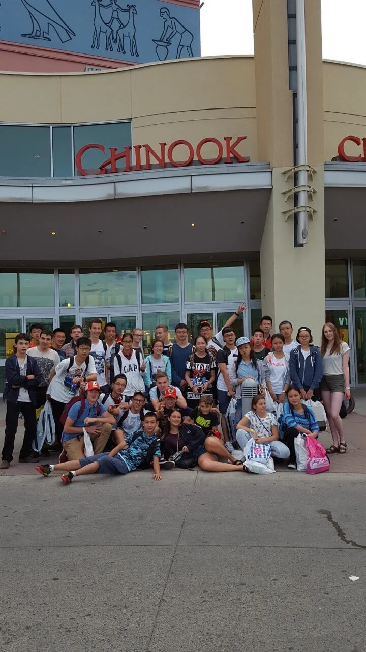 Yelping Red Foxes - Lessons, Chinook Mall, Movies - July 26, 2016