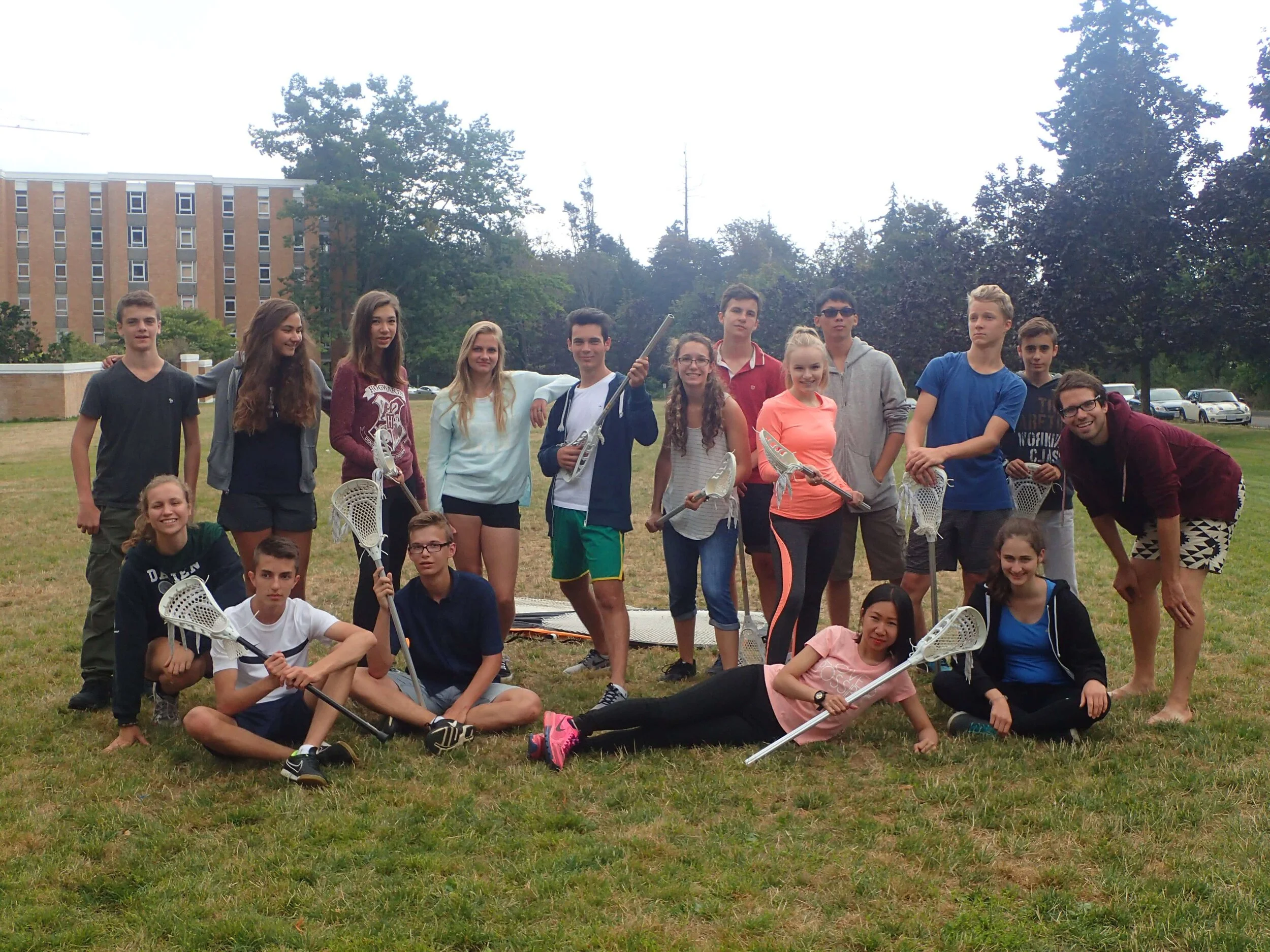 Grunting White Pelicans - August 3, 2016 - Lacrosse and Shopping!