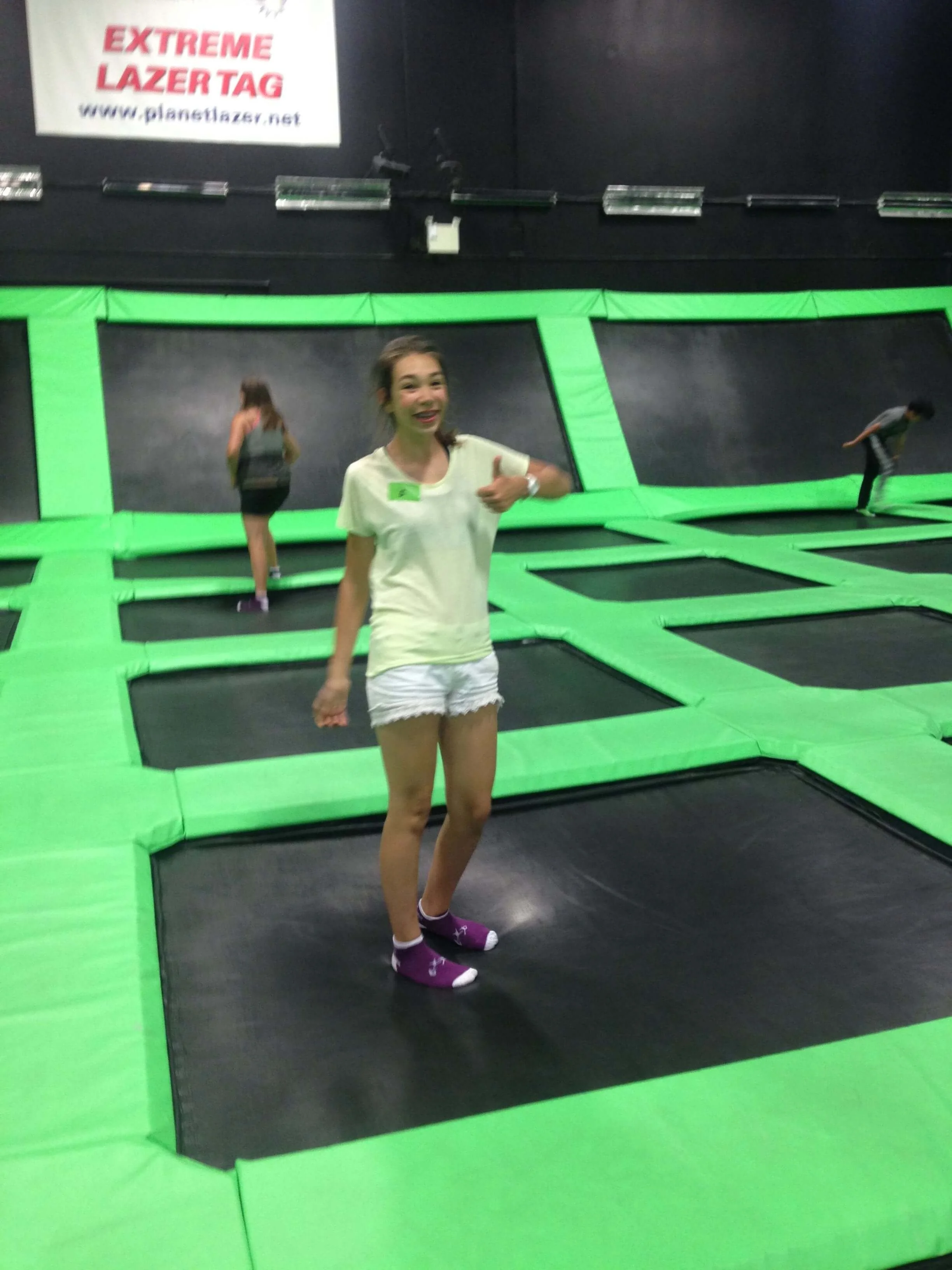 Grunting White Pelicans - August 5, 2016 - Trampoline Park, Swimming and Hockey