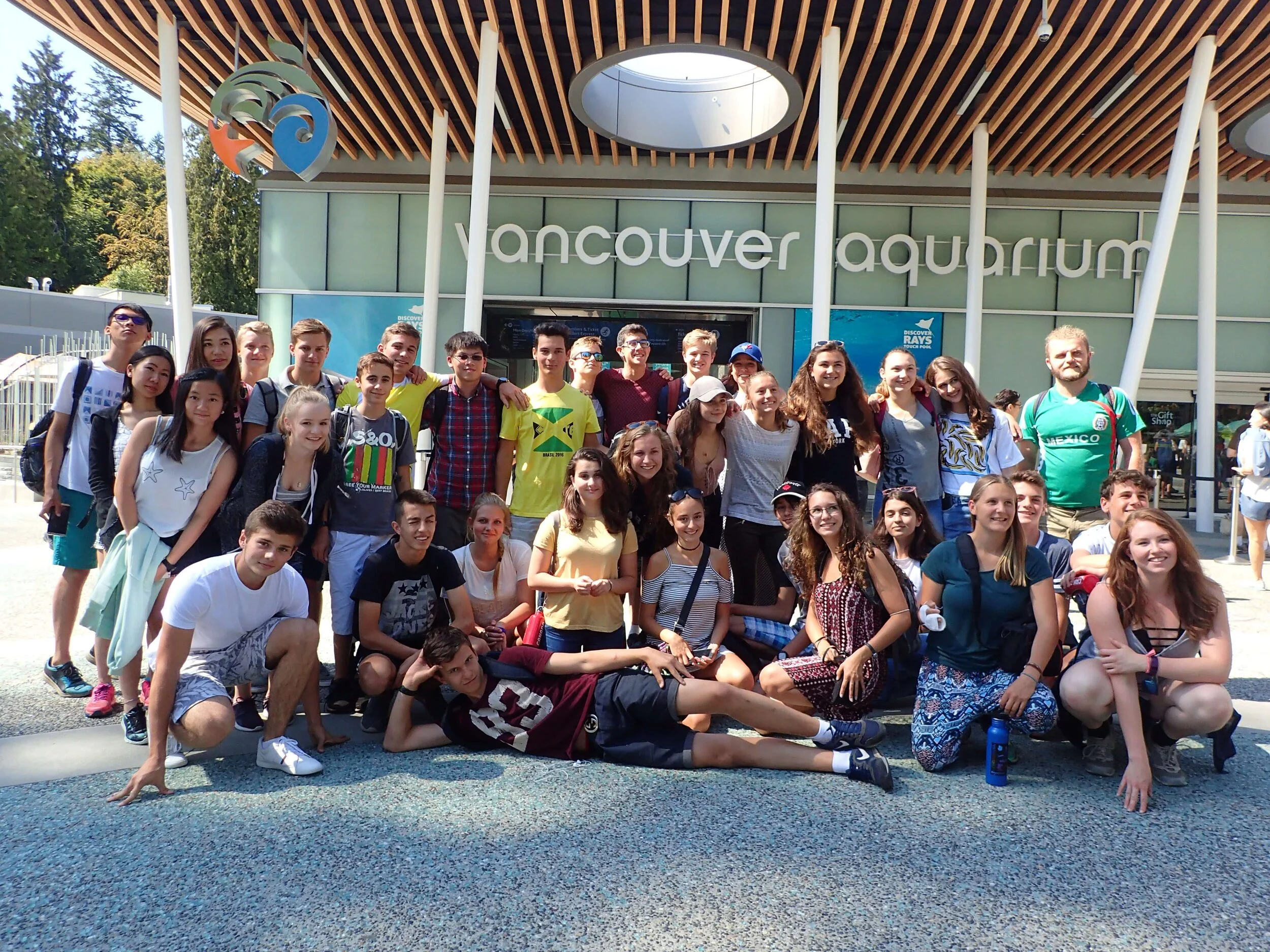 Grunting White Pelicans - August 4, 2016 - Aquarium and Biking in Stanley Park