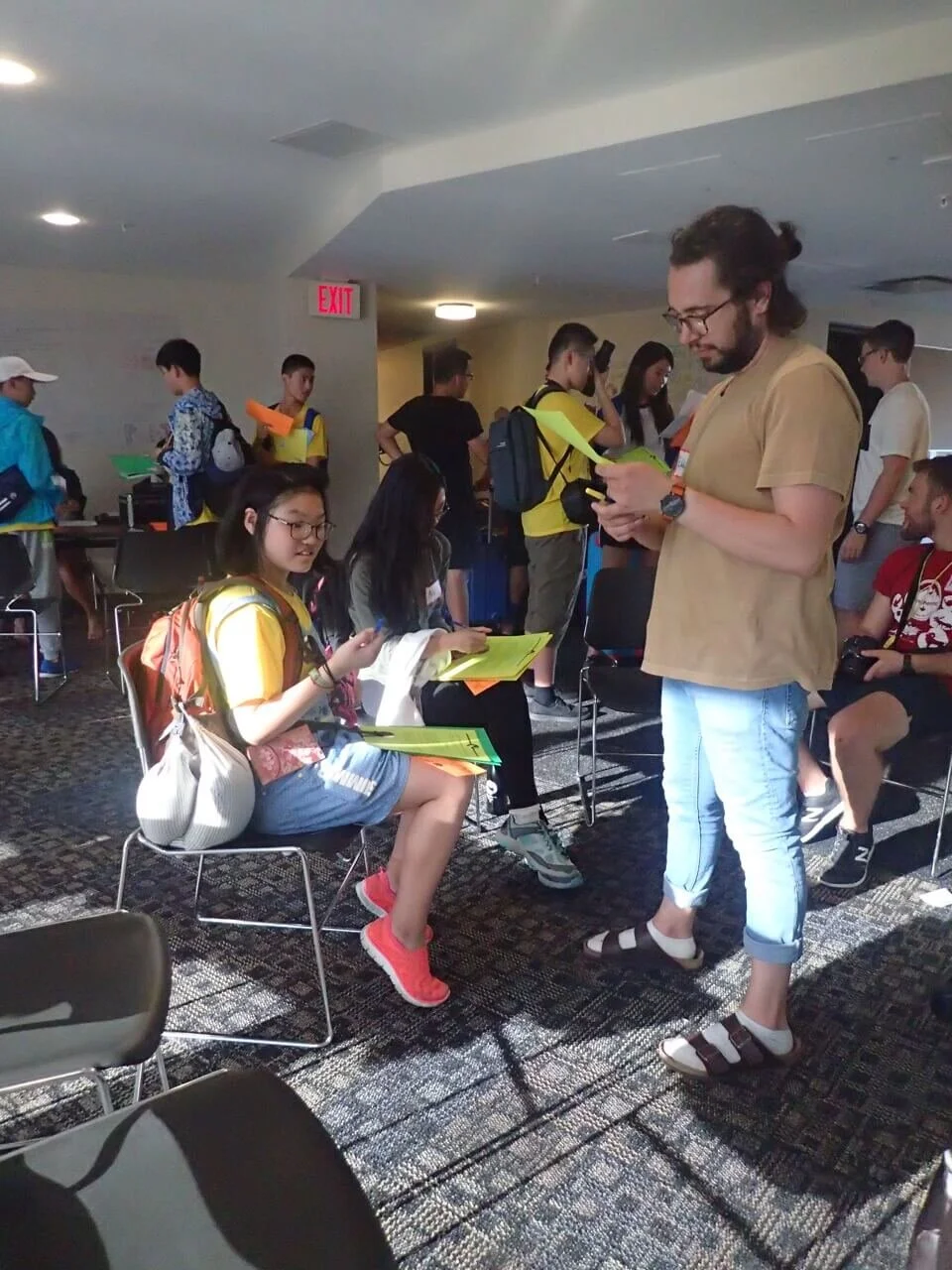 Thumping Snowshoe Hares - July 4th, 2017 - New students arrive today!