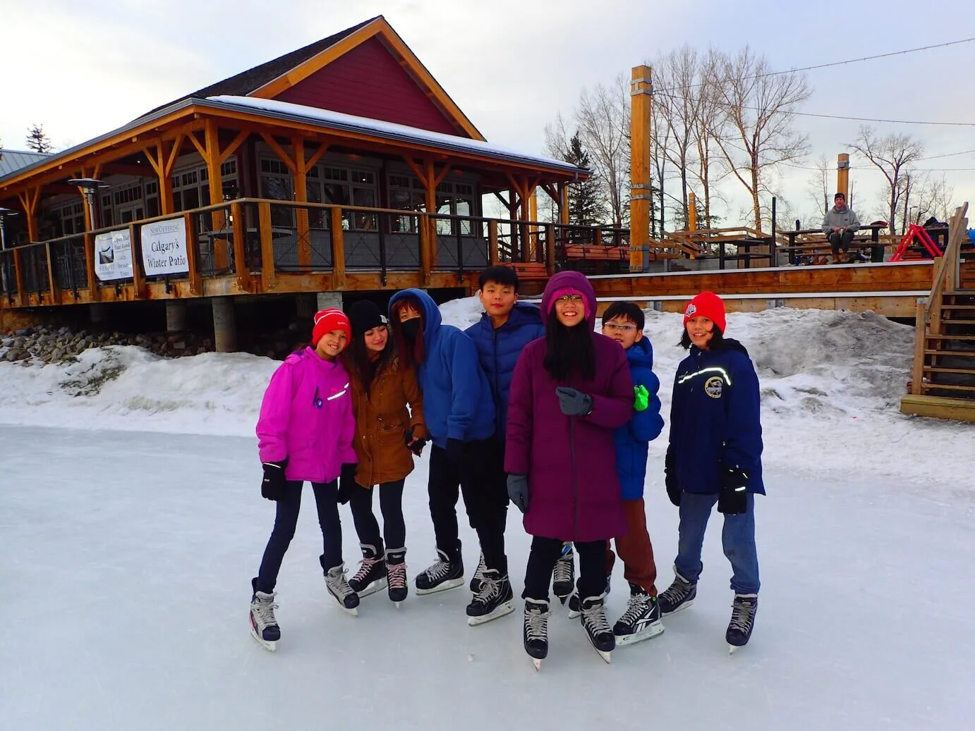 Growling Polar Bears  - January 29, 2018 - Art Lesson, Skating and Rollerskating
