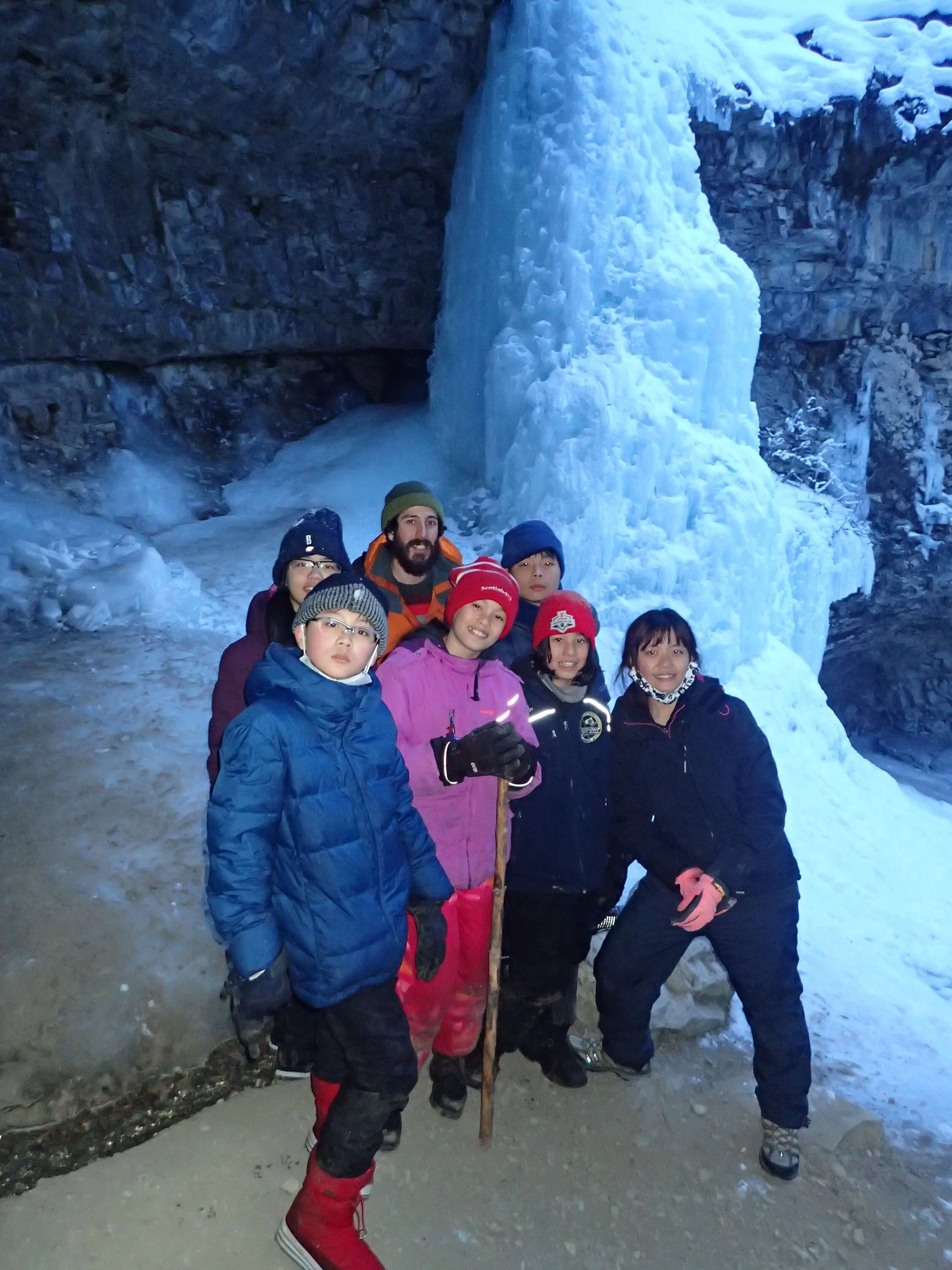 Growling Polar Bears - February 1 - Hiking Troll Falls