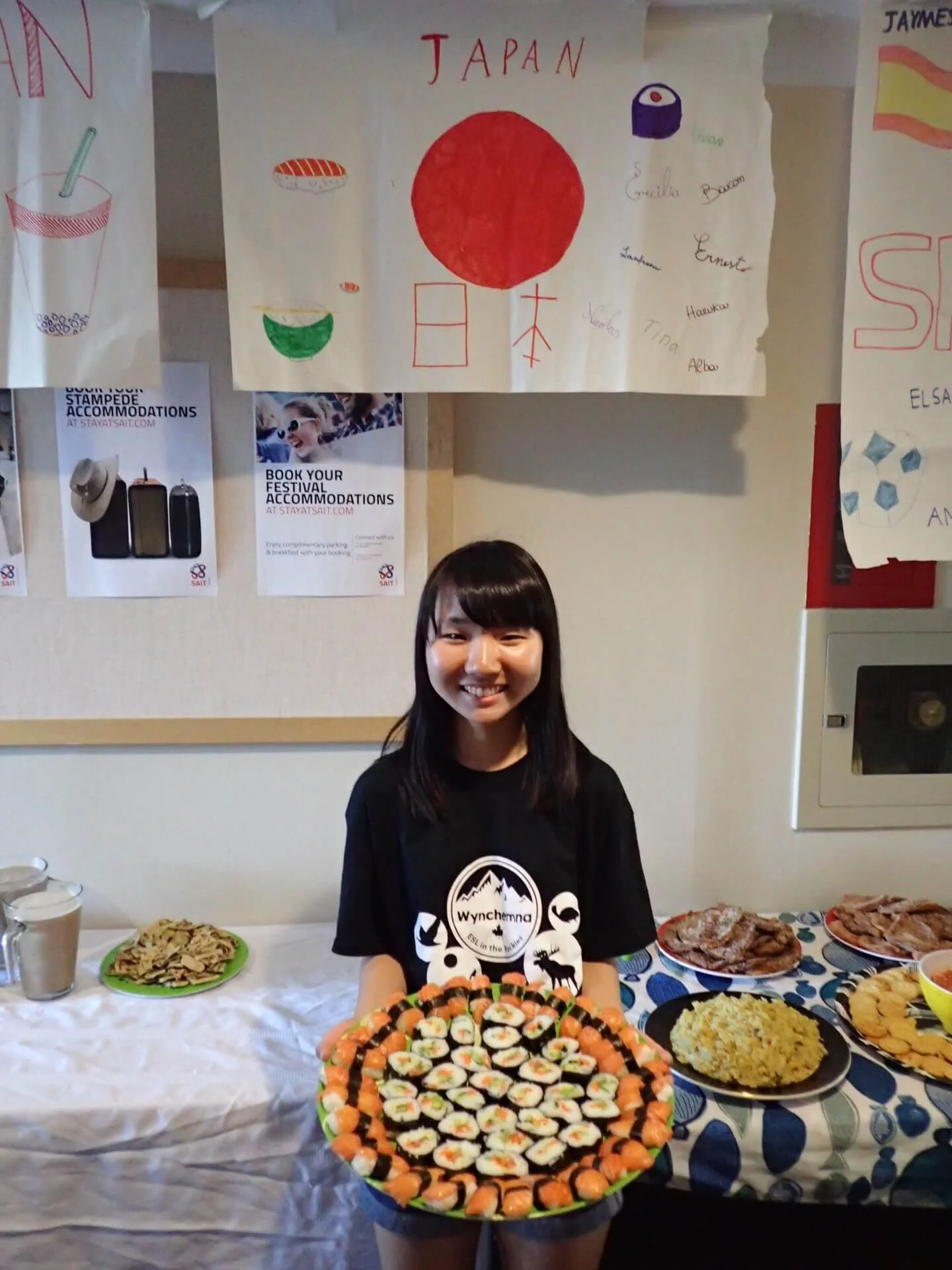 Pouncing Forest Lynxes – July 12, 2018 – International Supper and Karaoke