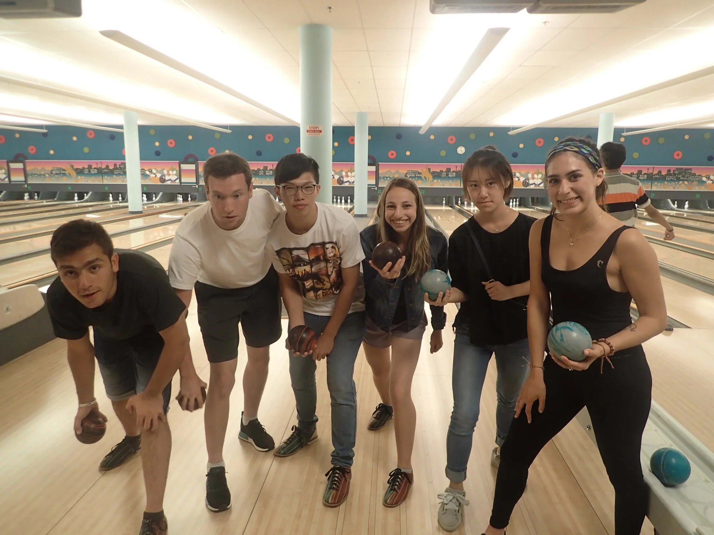 Stomping Striped Porcupines - July 16, 2018 - Bowling, Movies and SHOPPING!
