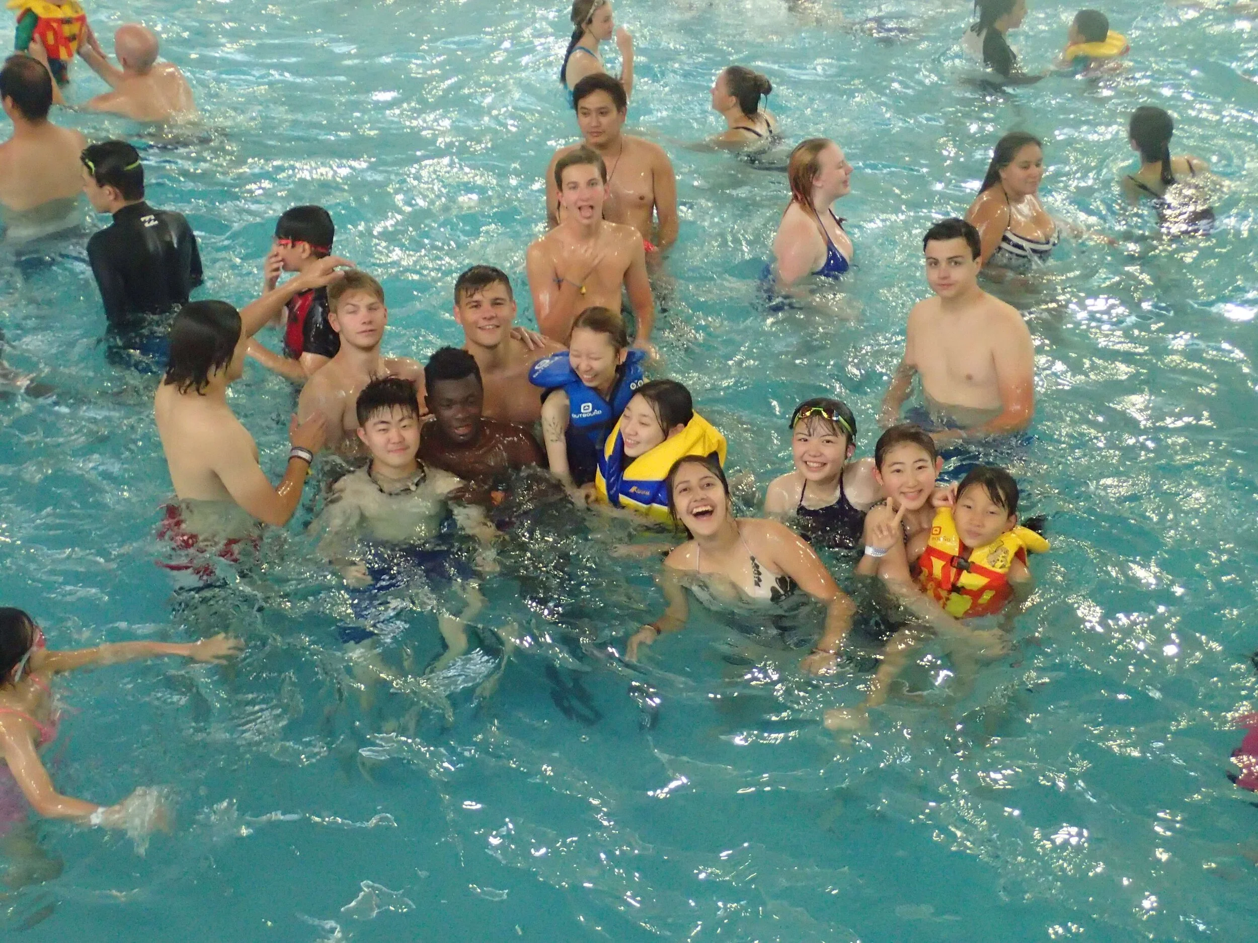 Soaring Horned Owls - July 29th - Lessons, Badminton, and Swimming!